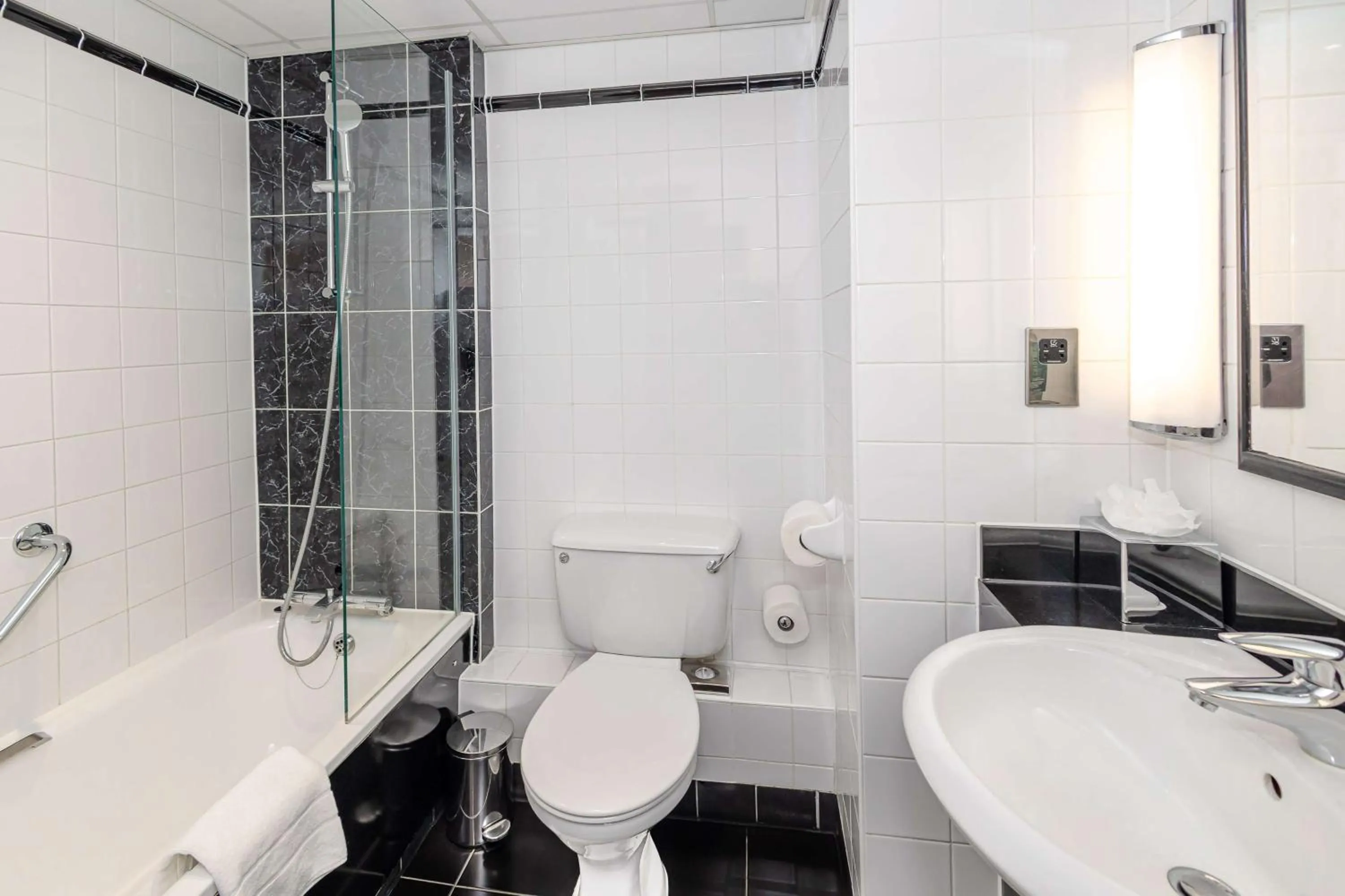 Bathroom in Hilton London Olympia