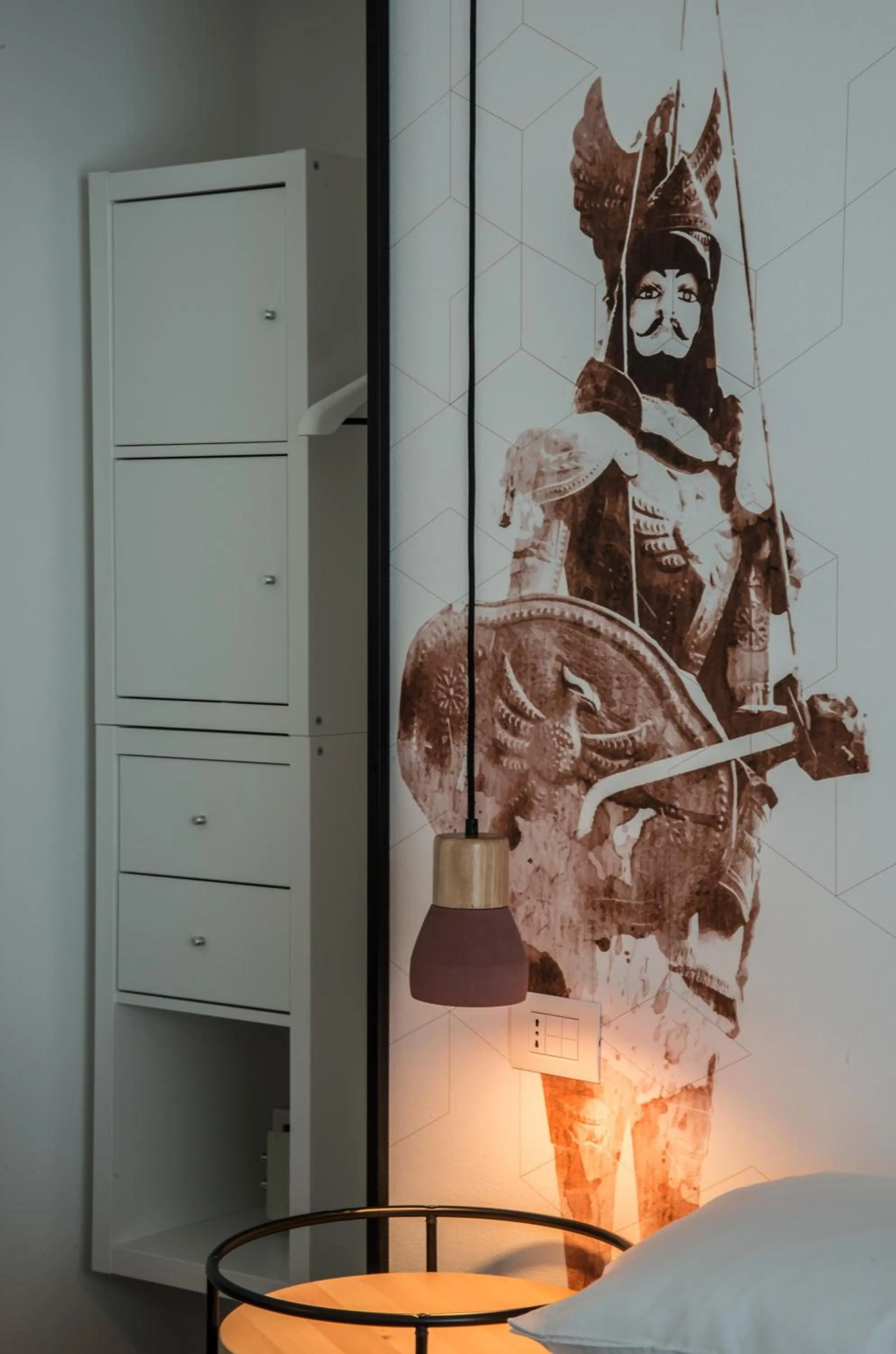 Decorative detail, Bed in AGRO Sicily