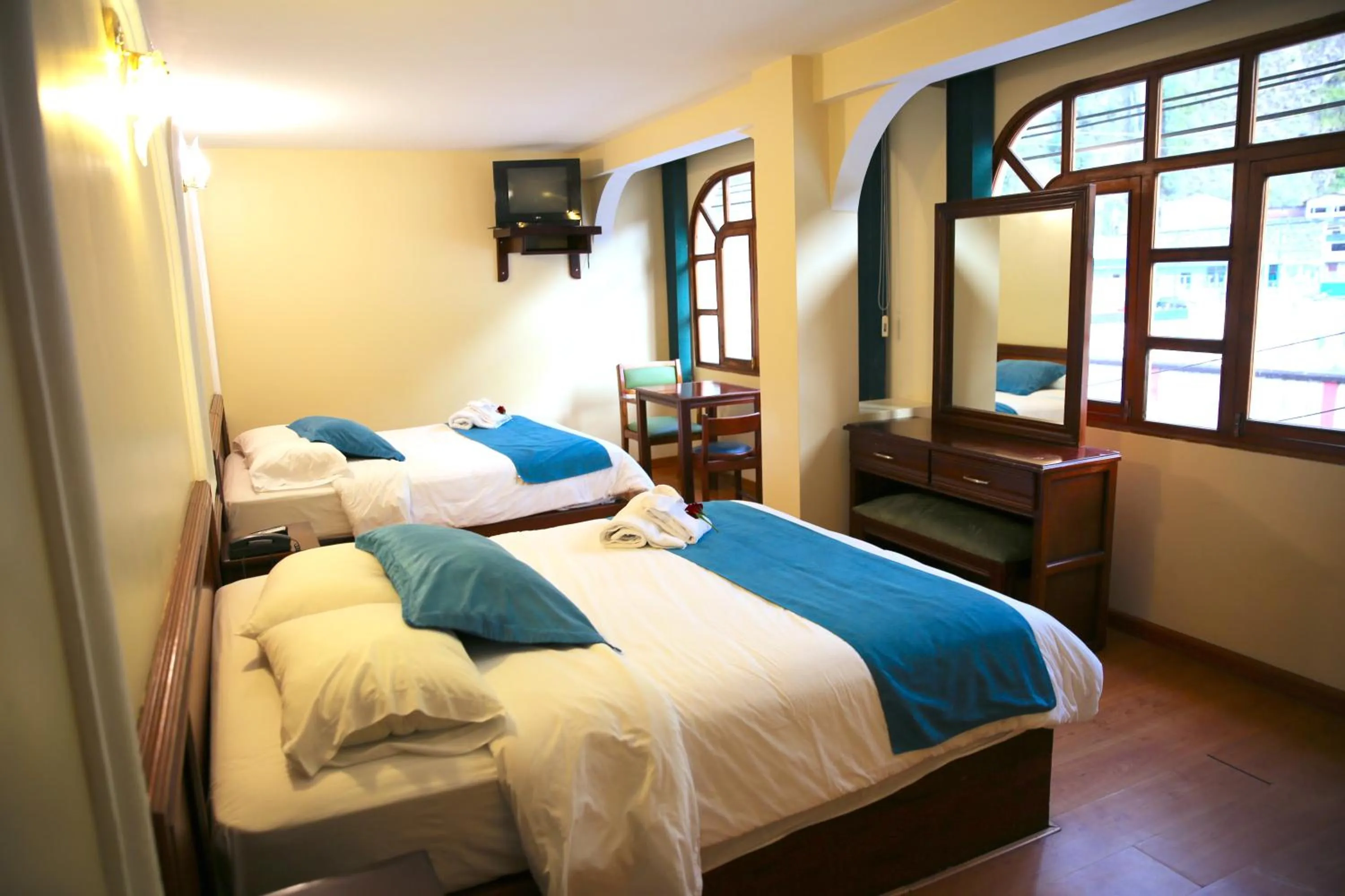 Bed in Hotel Donde Marcelo