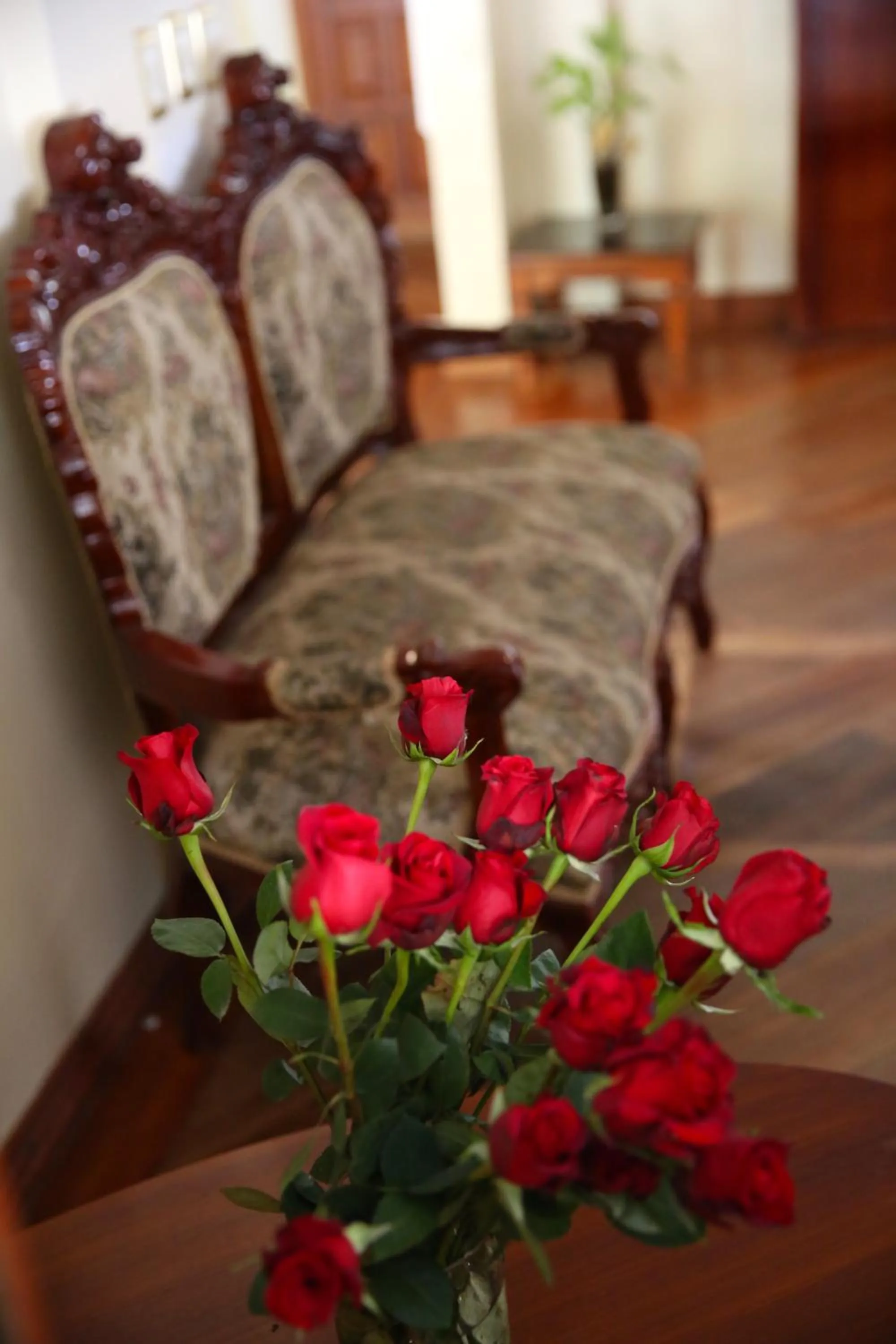 Seating area in Hotel Donde Marcelo