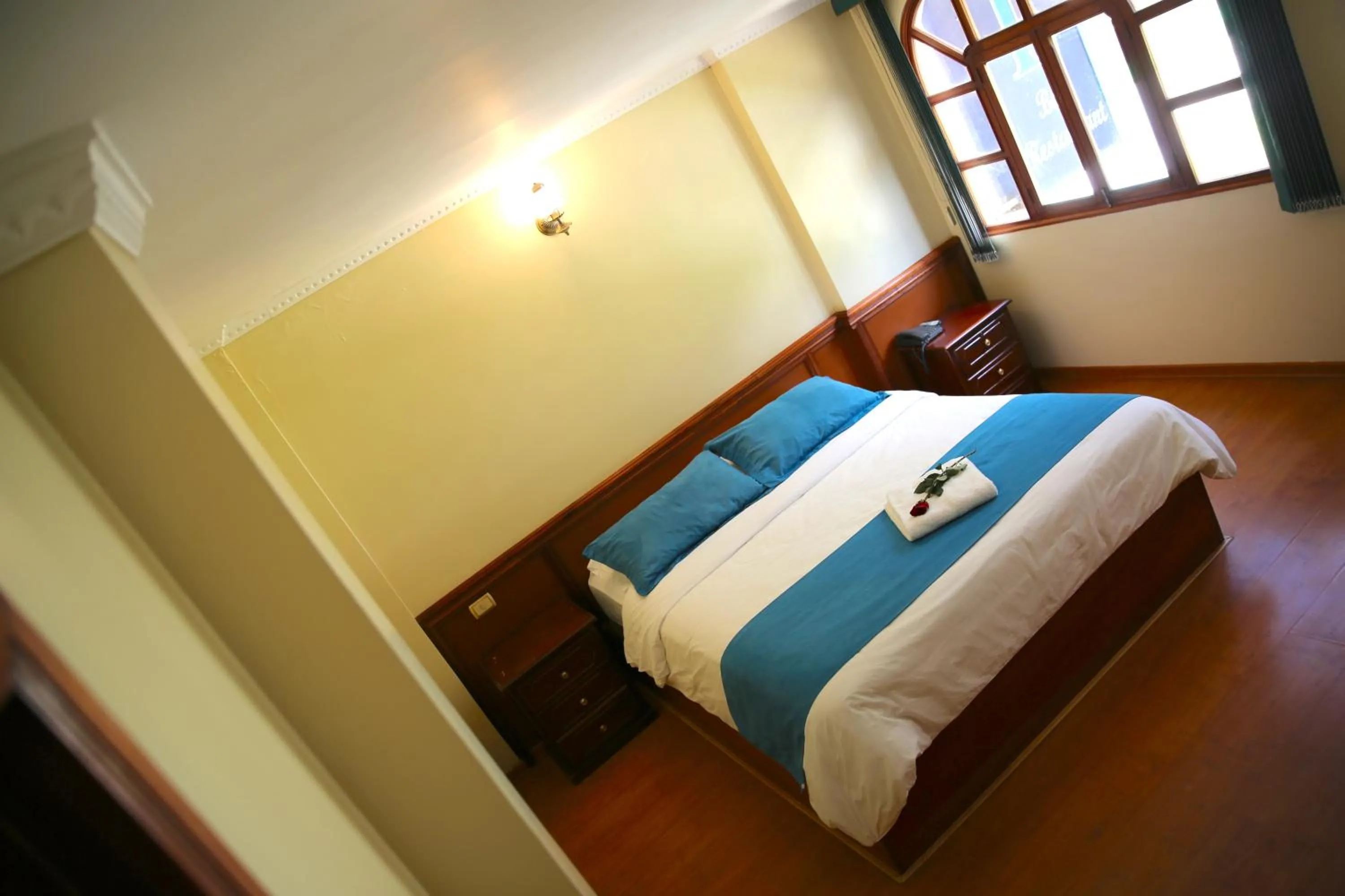 Bed in Hotel Donde Marcelo