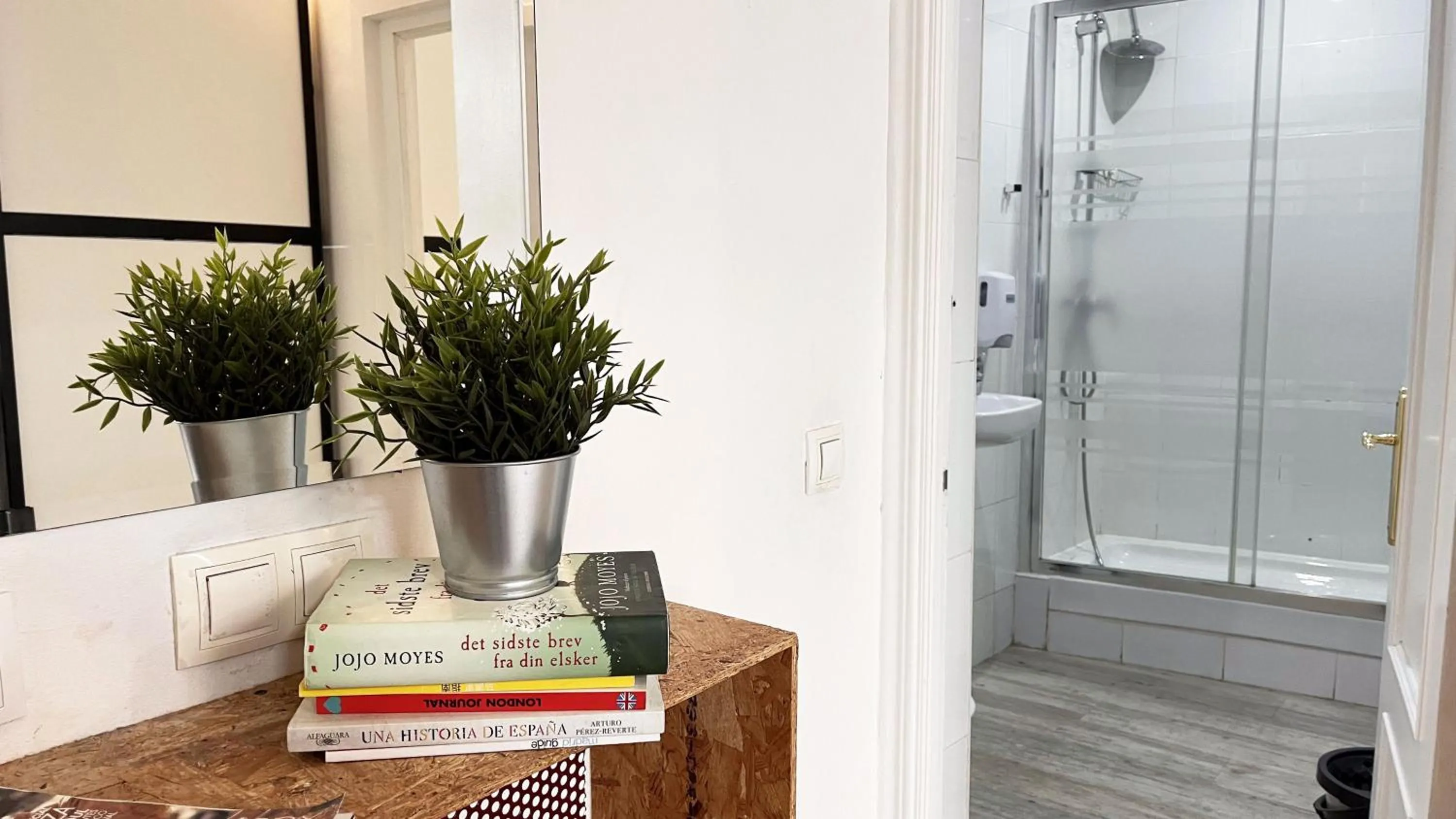 Decorative detail in Way Hostel Madrid