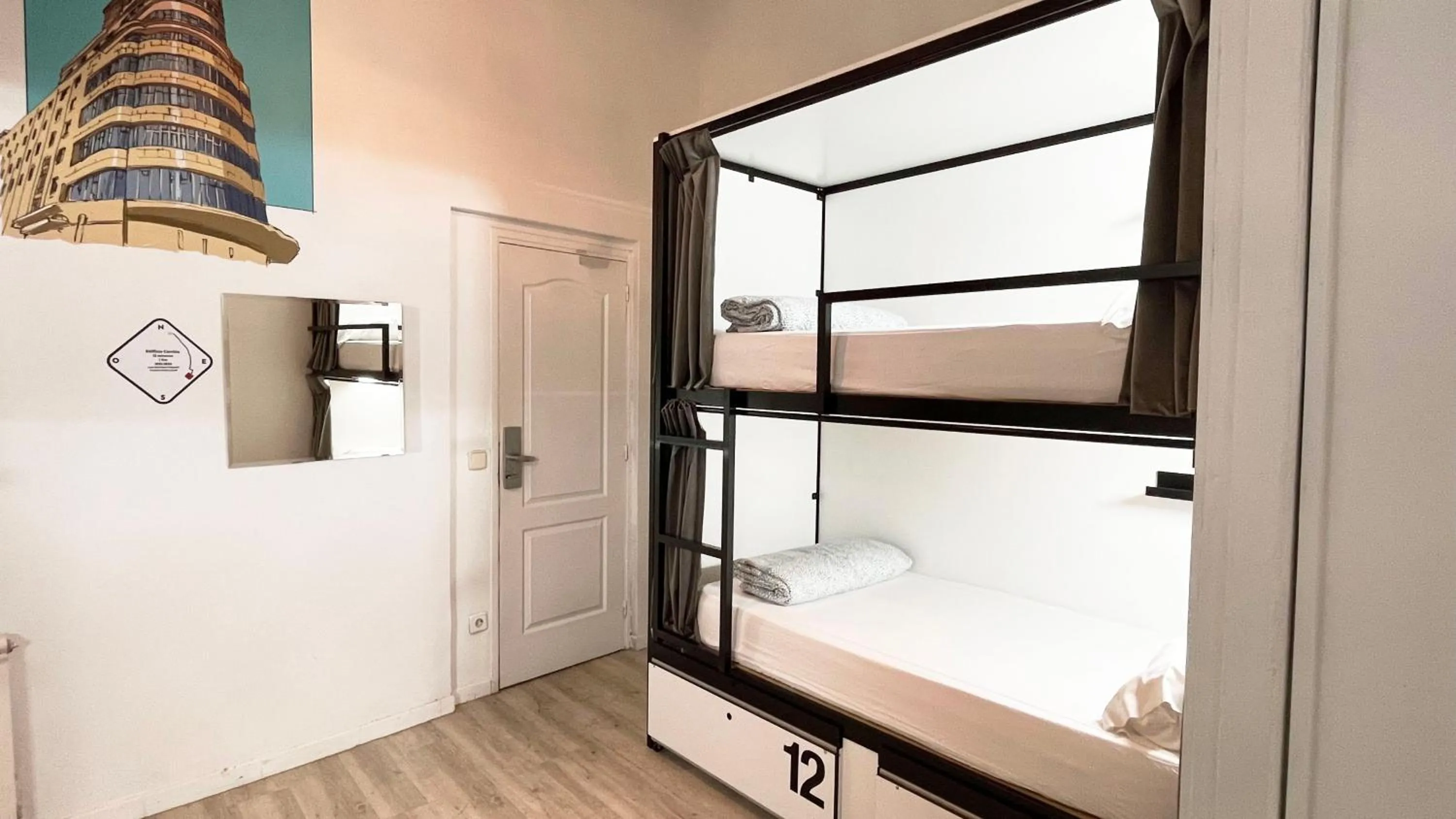 Bedroom, Bed in Way Hostel Madrid