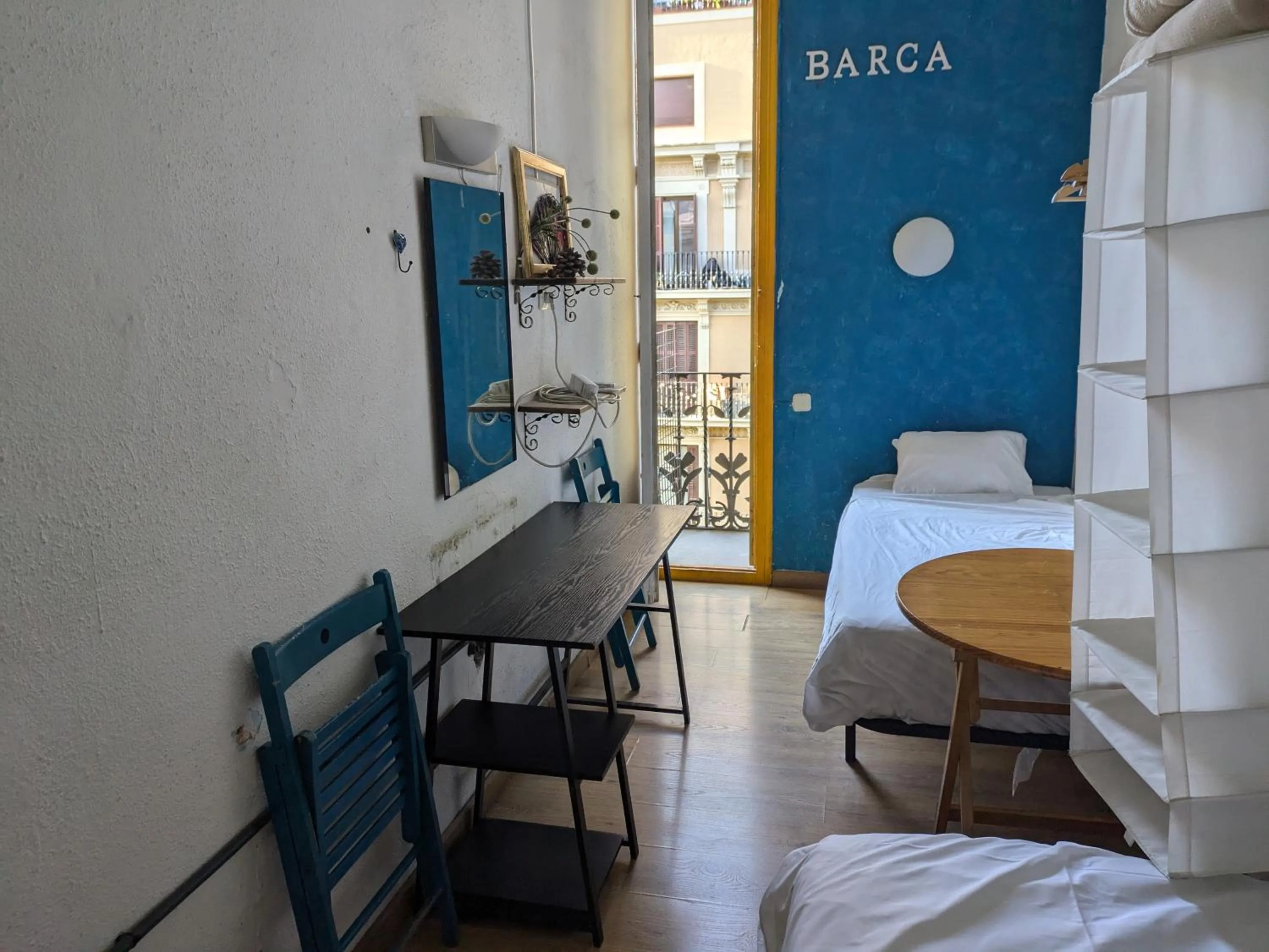 Bed in Pension Casa De Barca