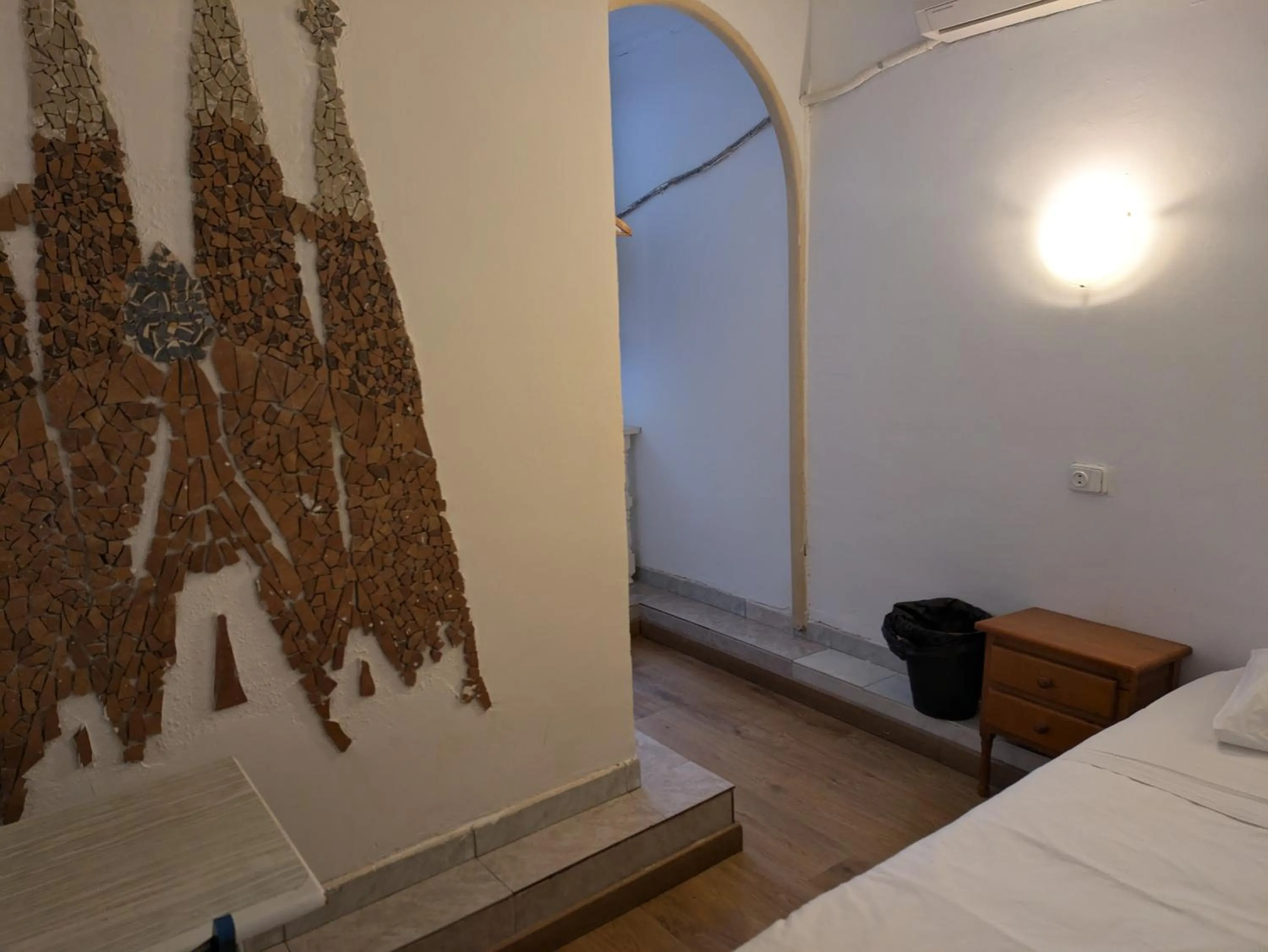 Bed in Pension Casa De Barca