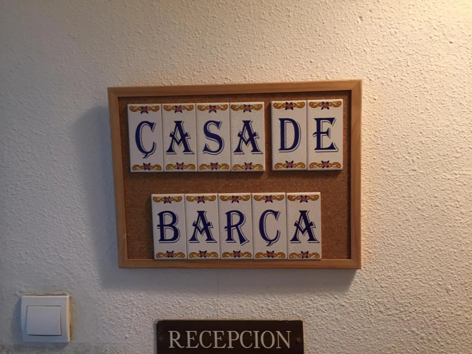Property logo or sign in Pension Casa De Barca