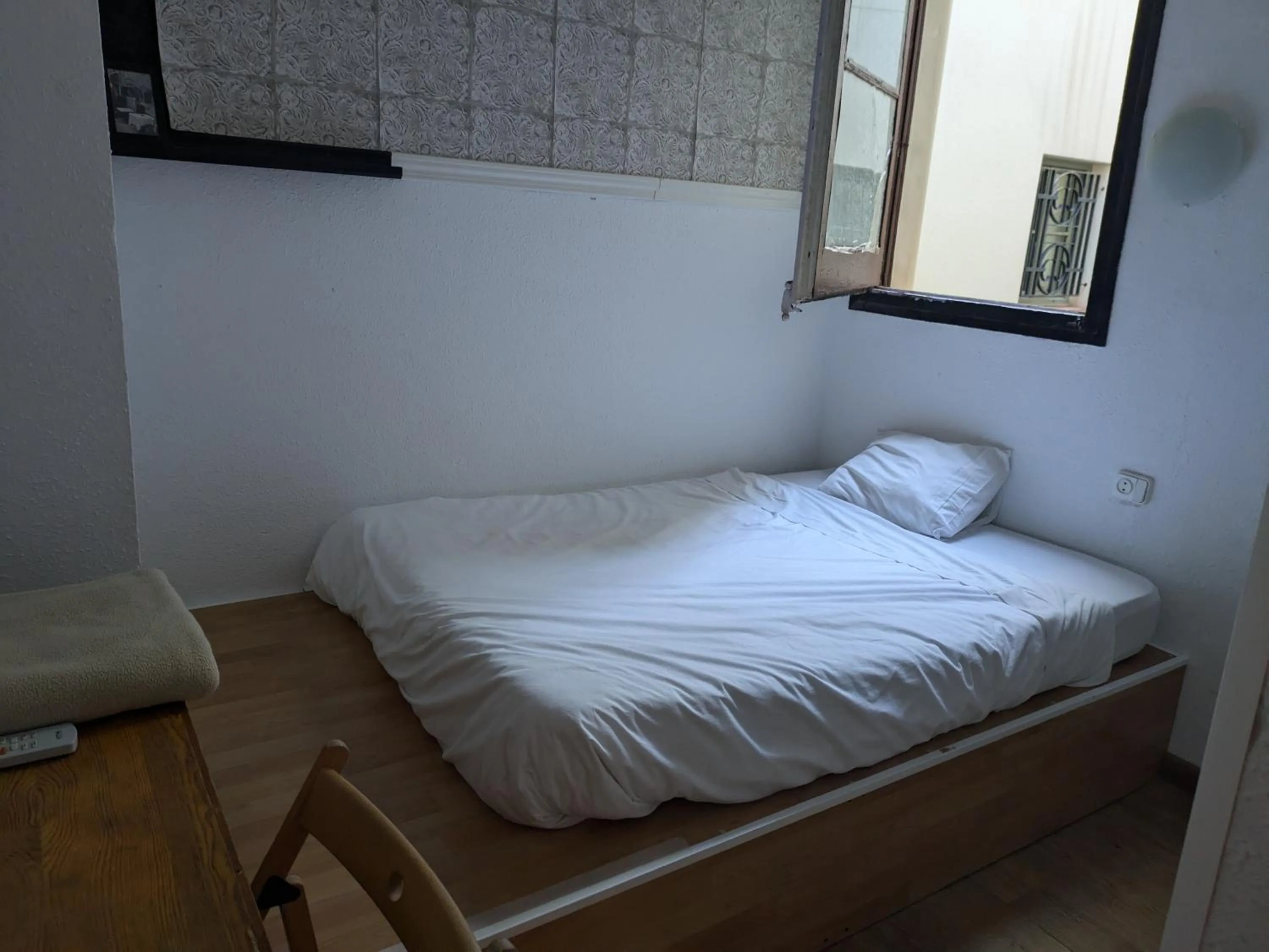 Bed in Pension Casa De Barca