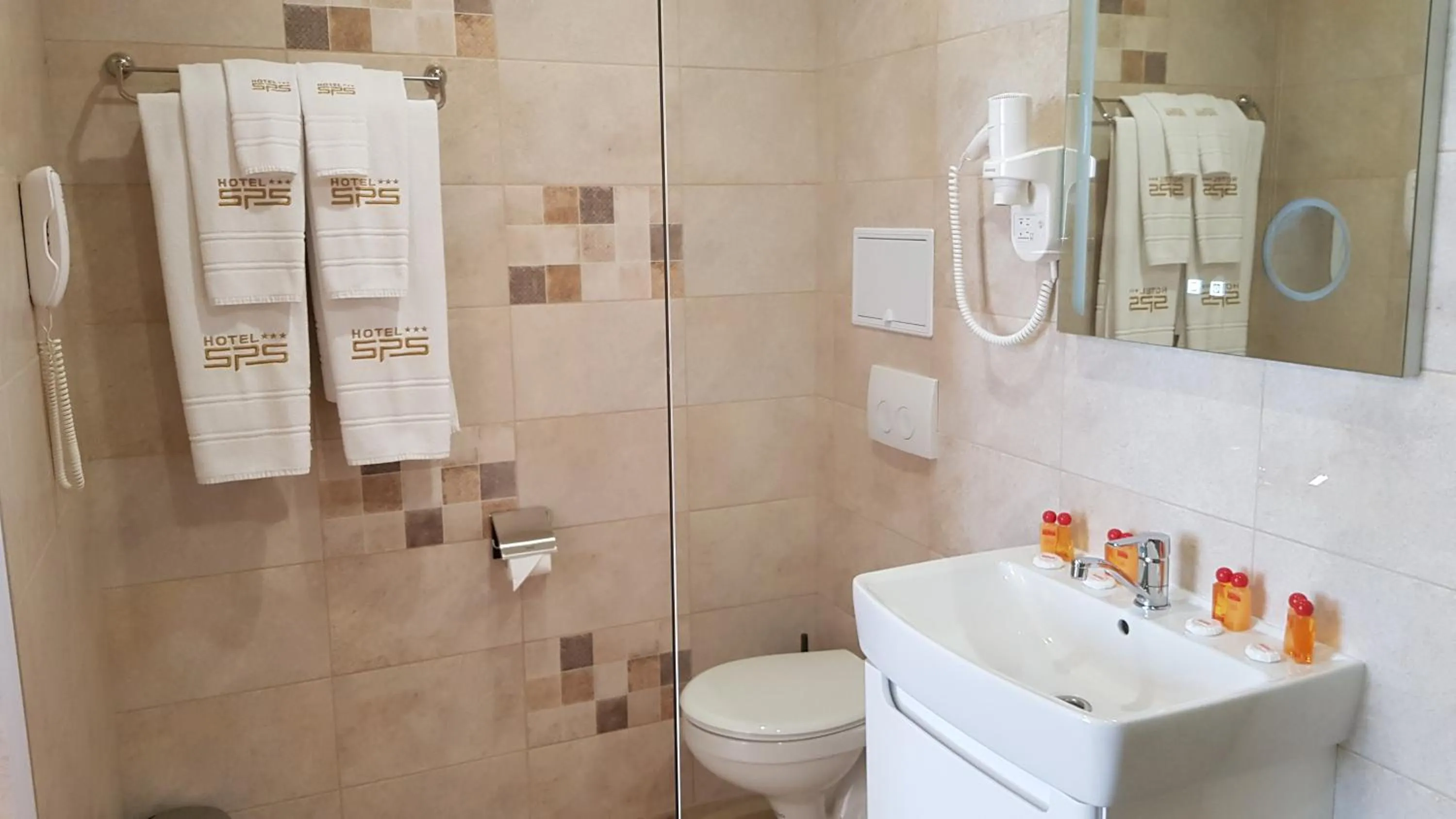Bathroom in SPS Hotel
