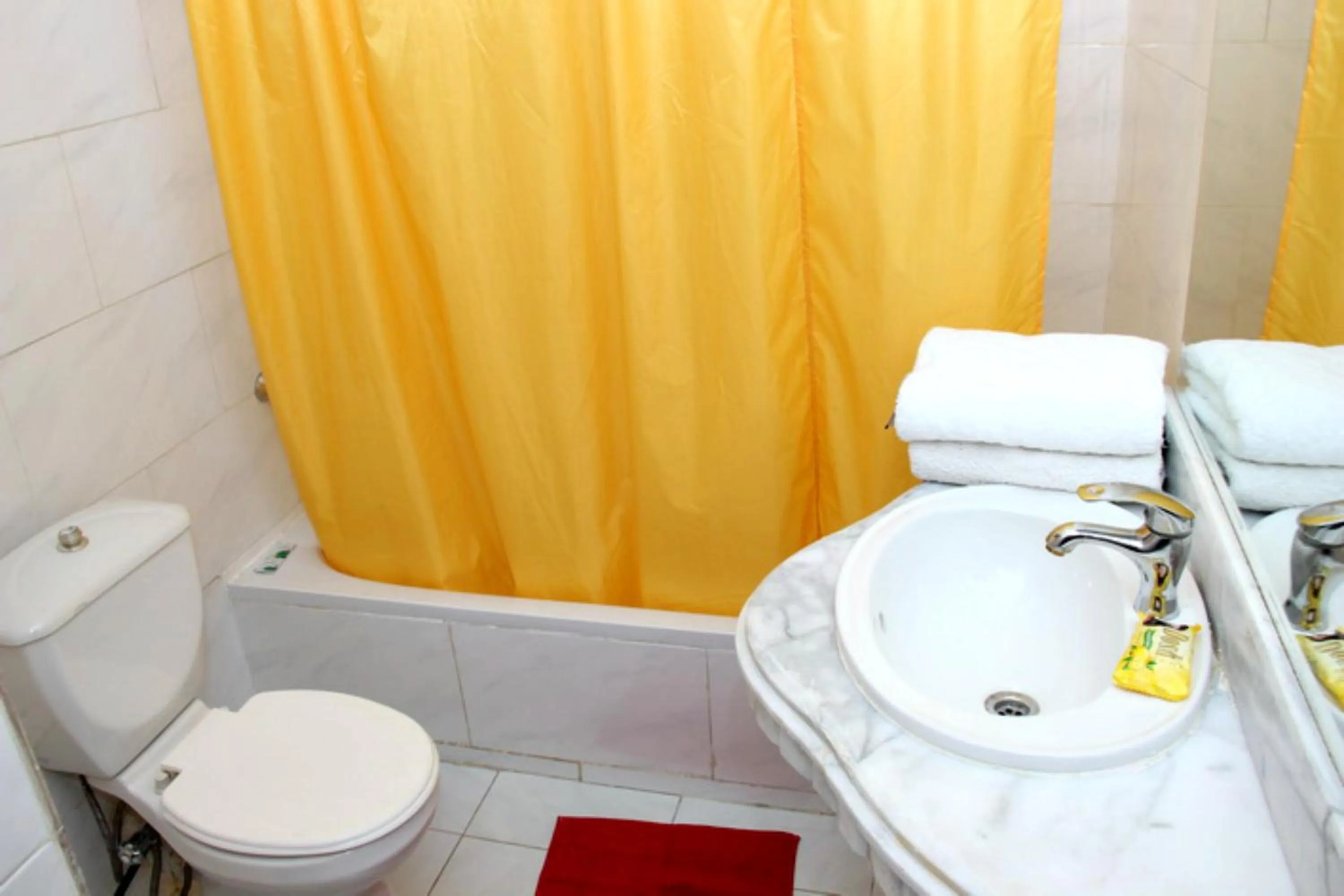 Shower in Alexandria Mediterranean Suites