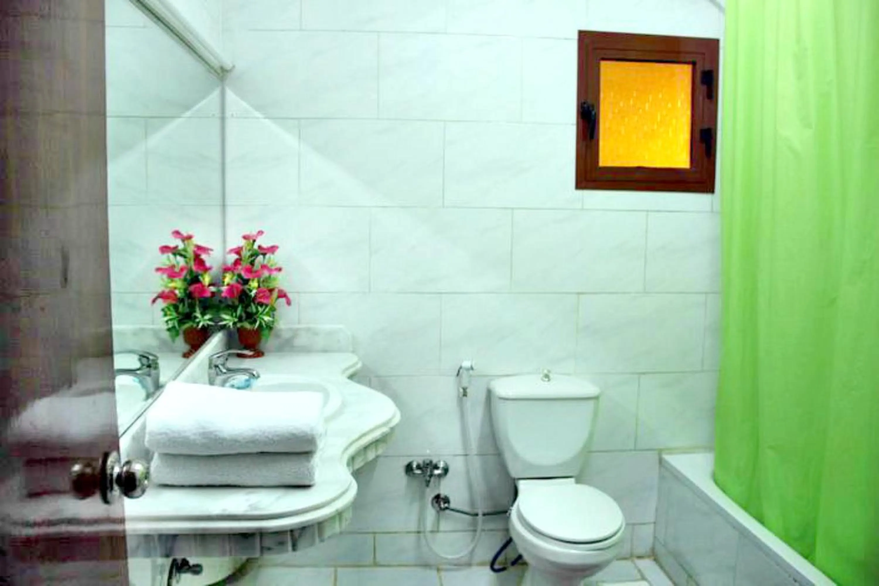 Shower in Alexandria Mediterranean Suites