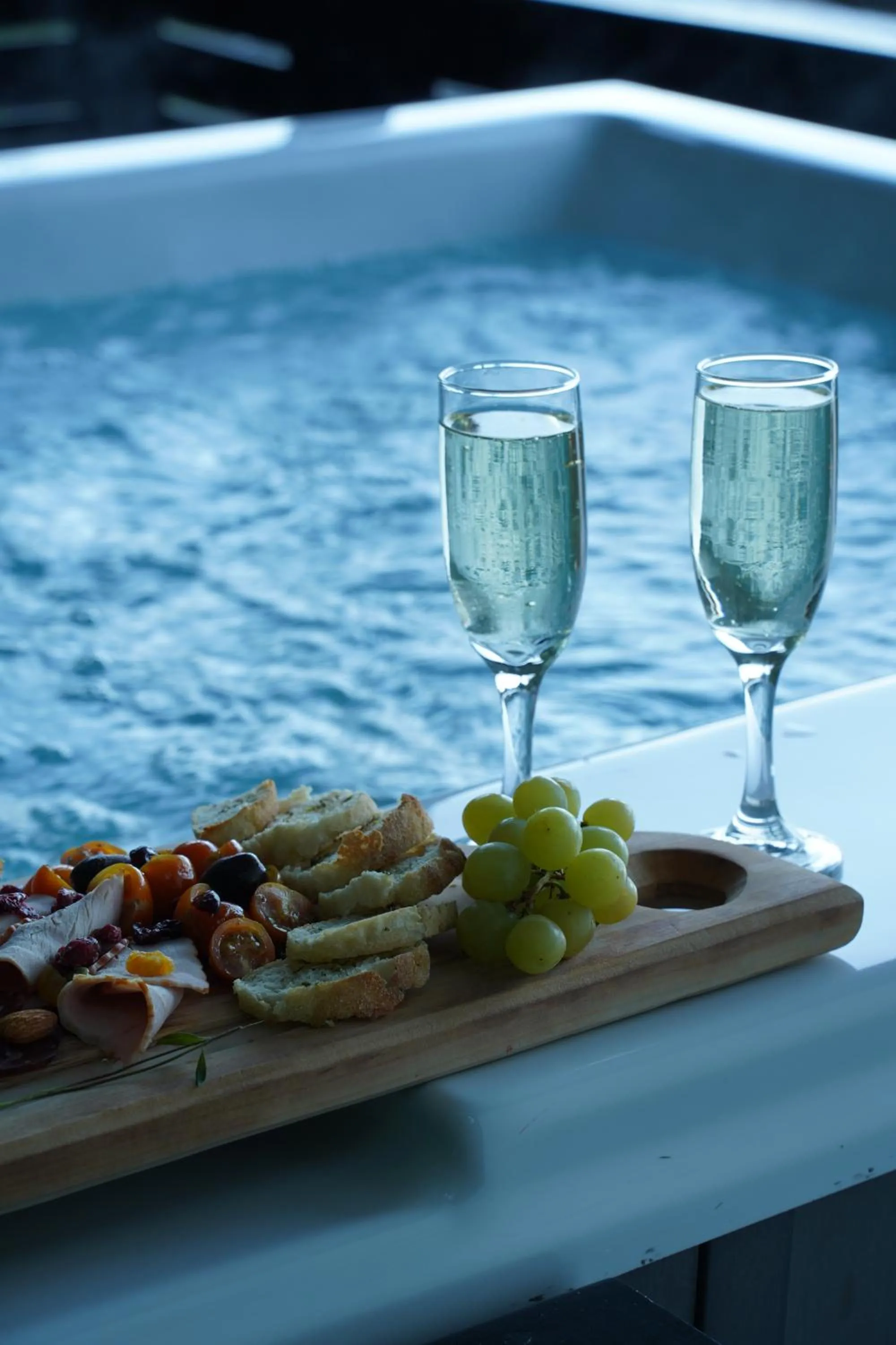 Hot Tub in Hotel Frutillar