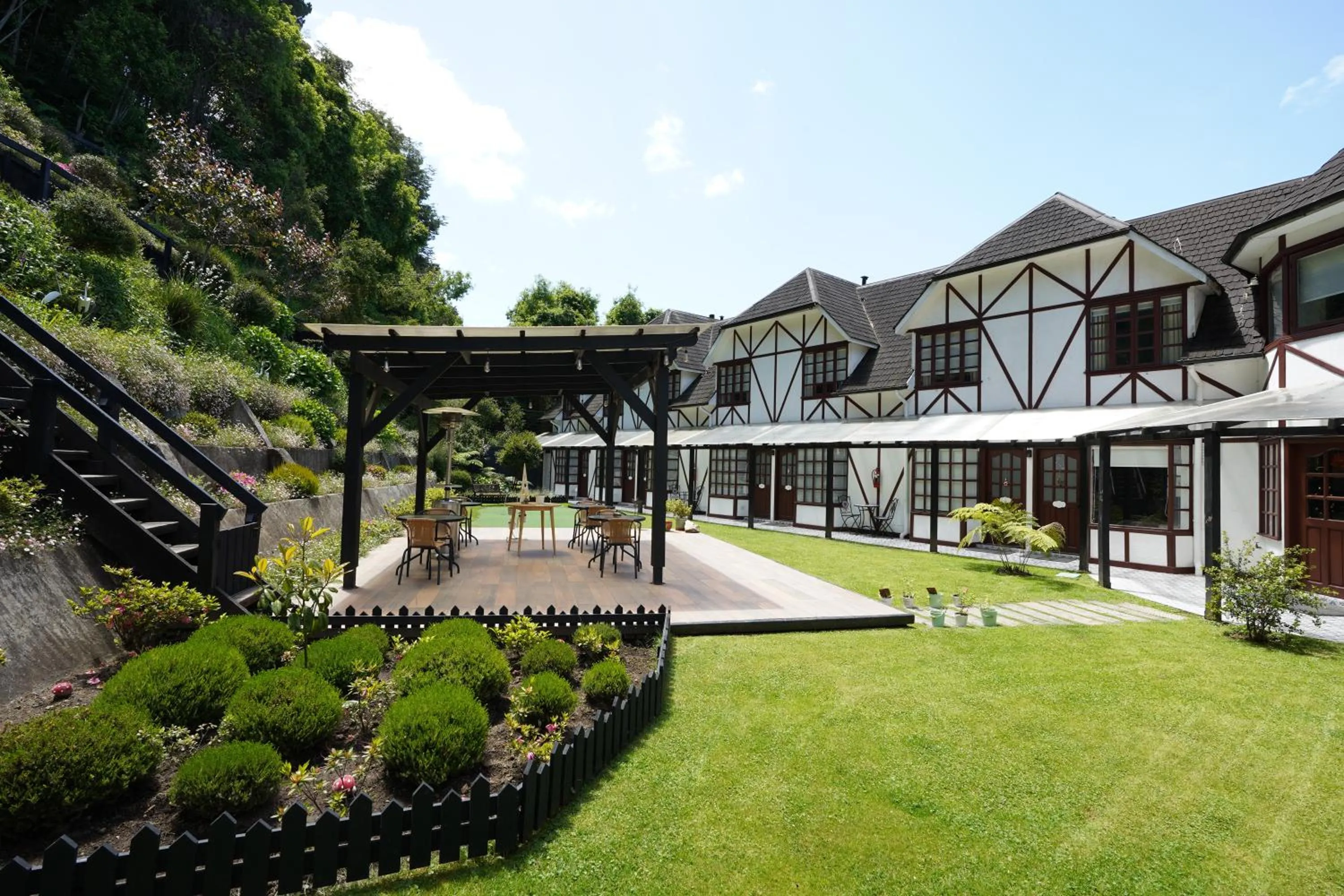 Garden in Hotel Frutillar