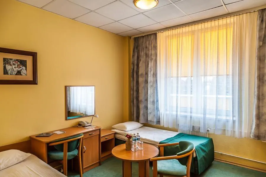 Bed in Hotel Rychło