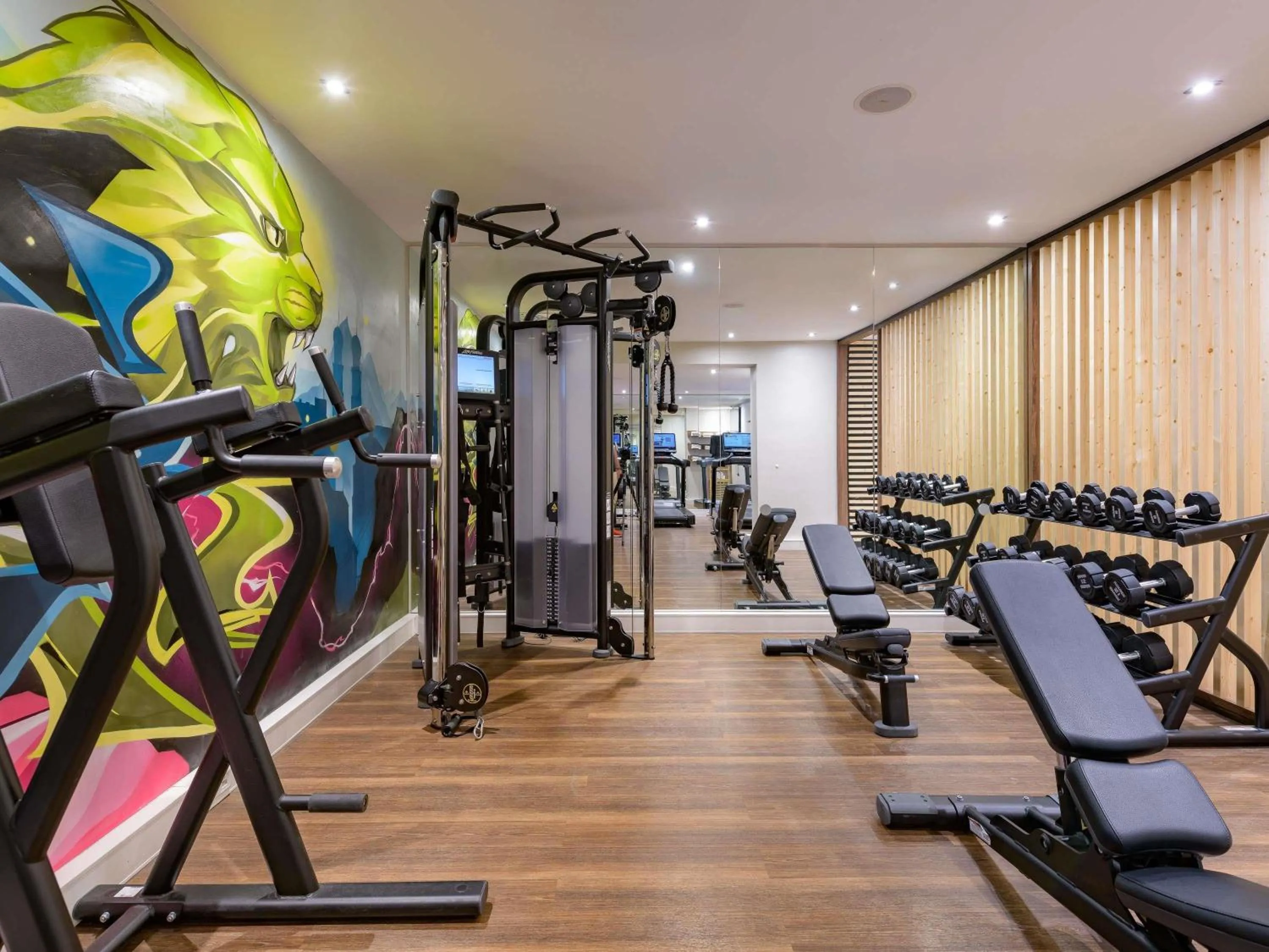 Fitness centre/facilities in Pullman Munich