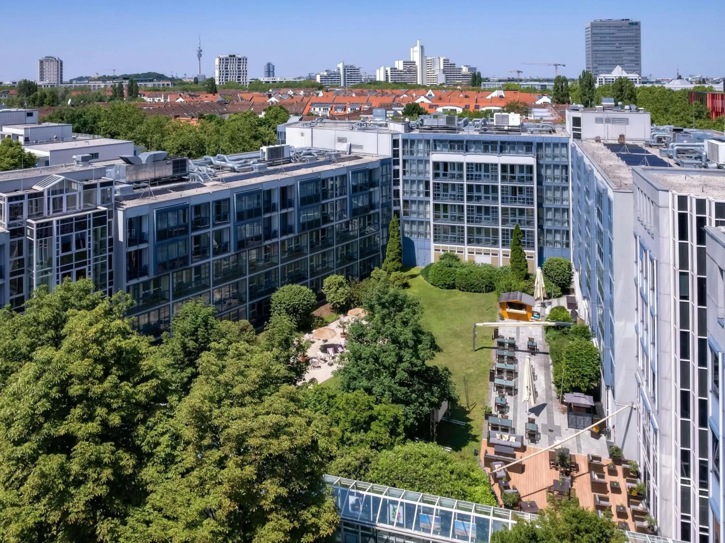 Property building in Pullman Munich Property building in Pullman Munich