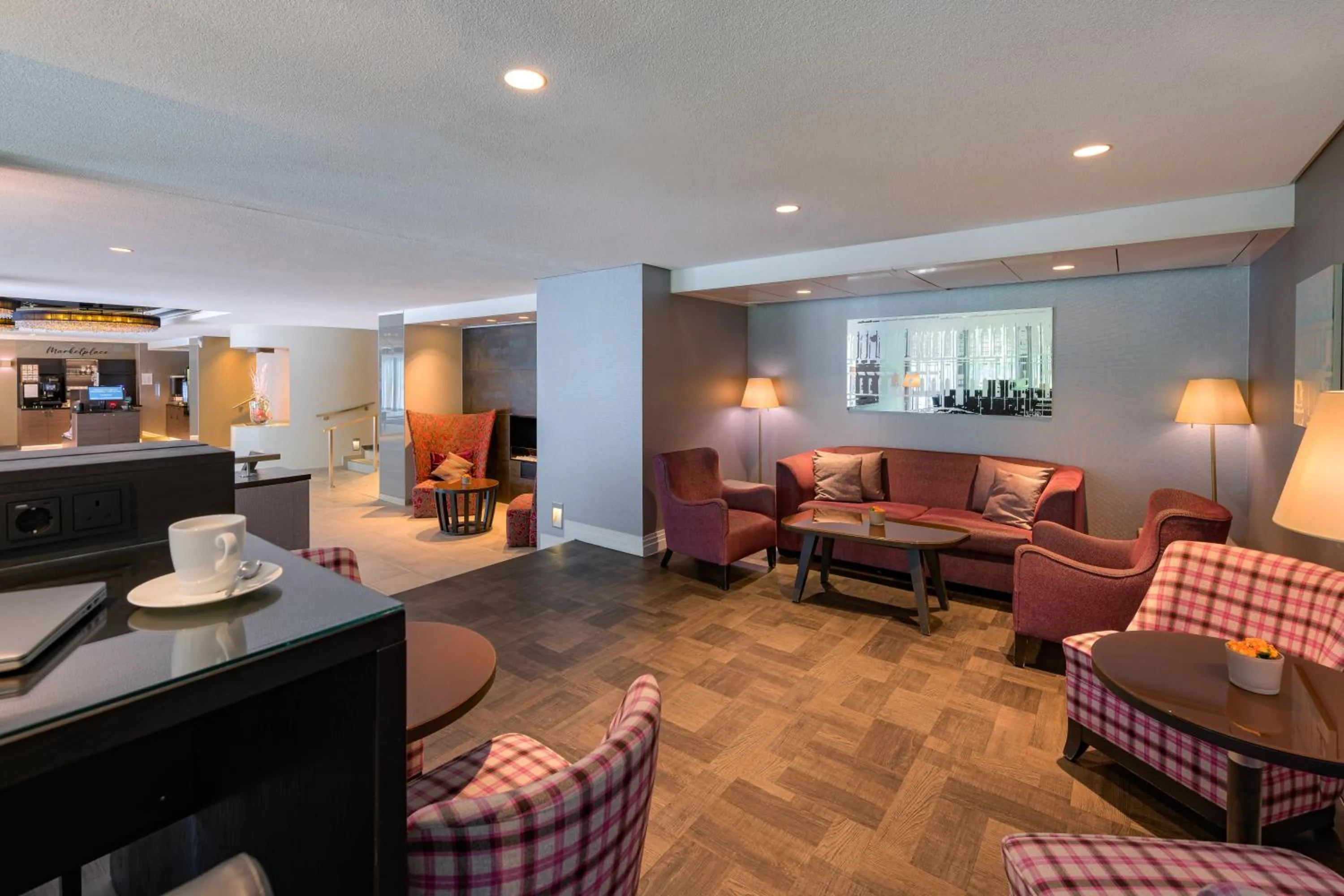 Seating area in Pullman Munich