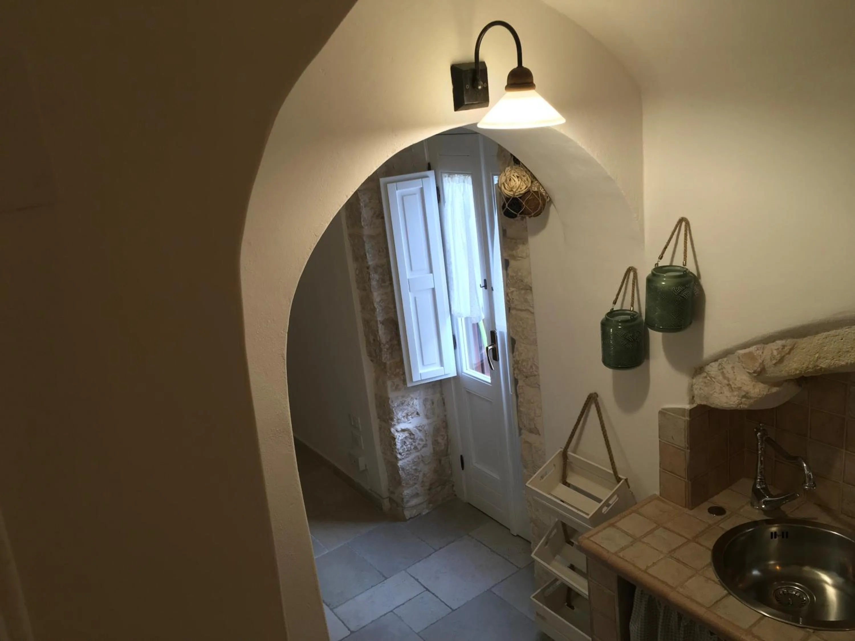 Communal kitchen in Casa Carlotta