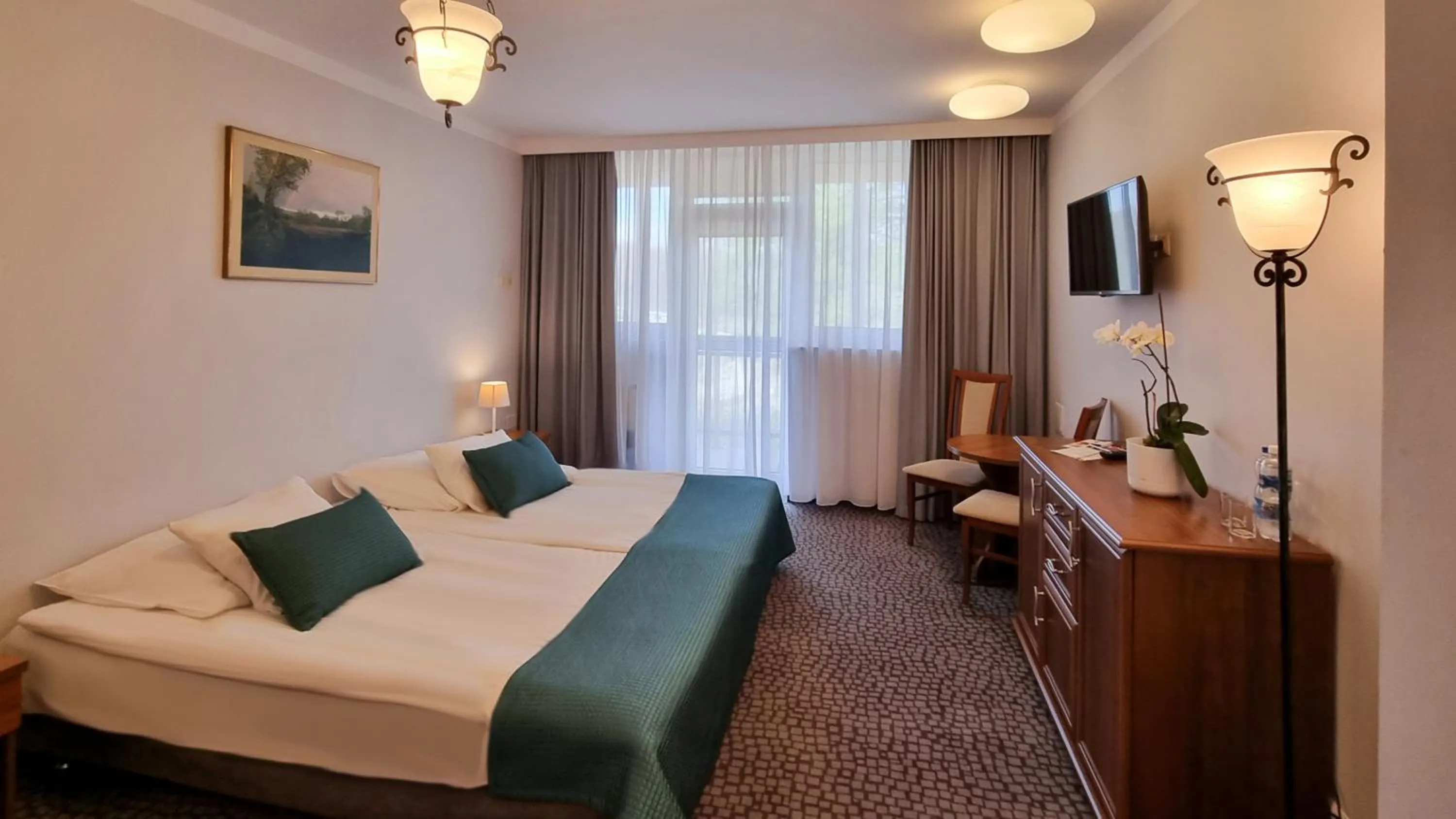 Bed in Hotel Solina Resort & Spa