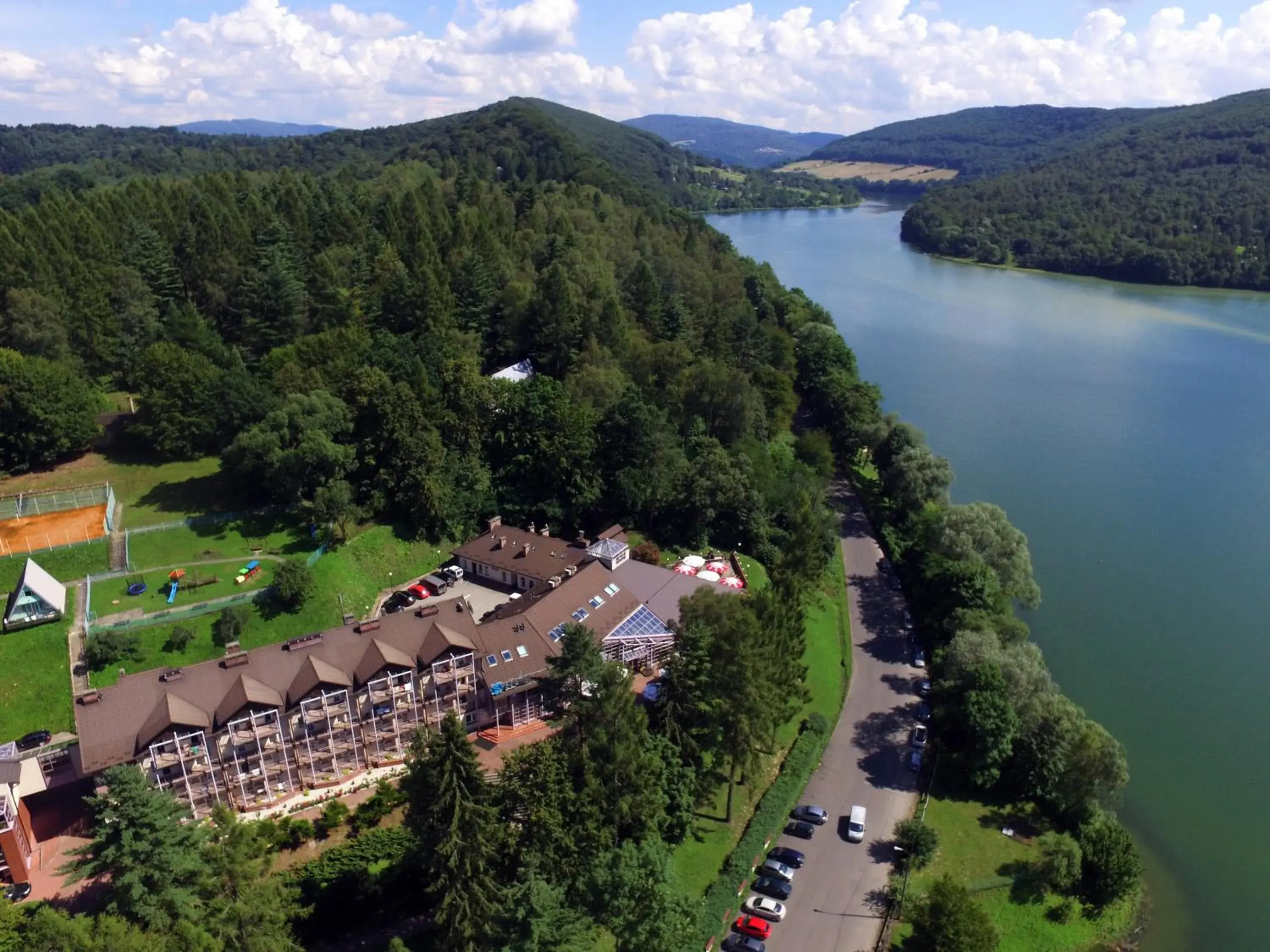 Bird's eye view in Hotel Solina Resort & Spa Bird's eye view in Hotel Solina Resort & Spa