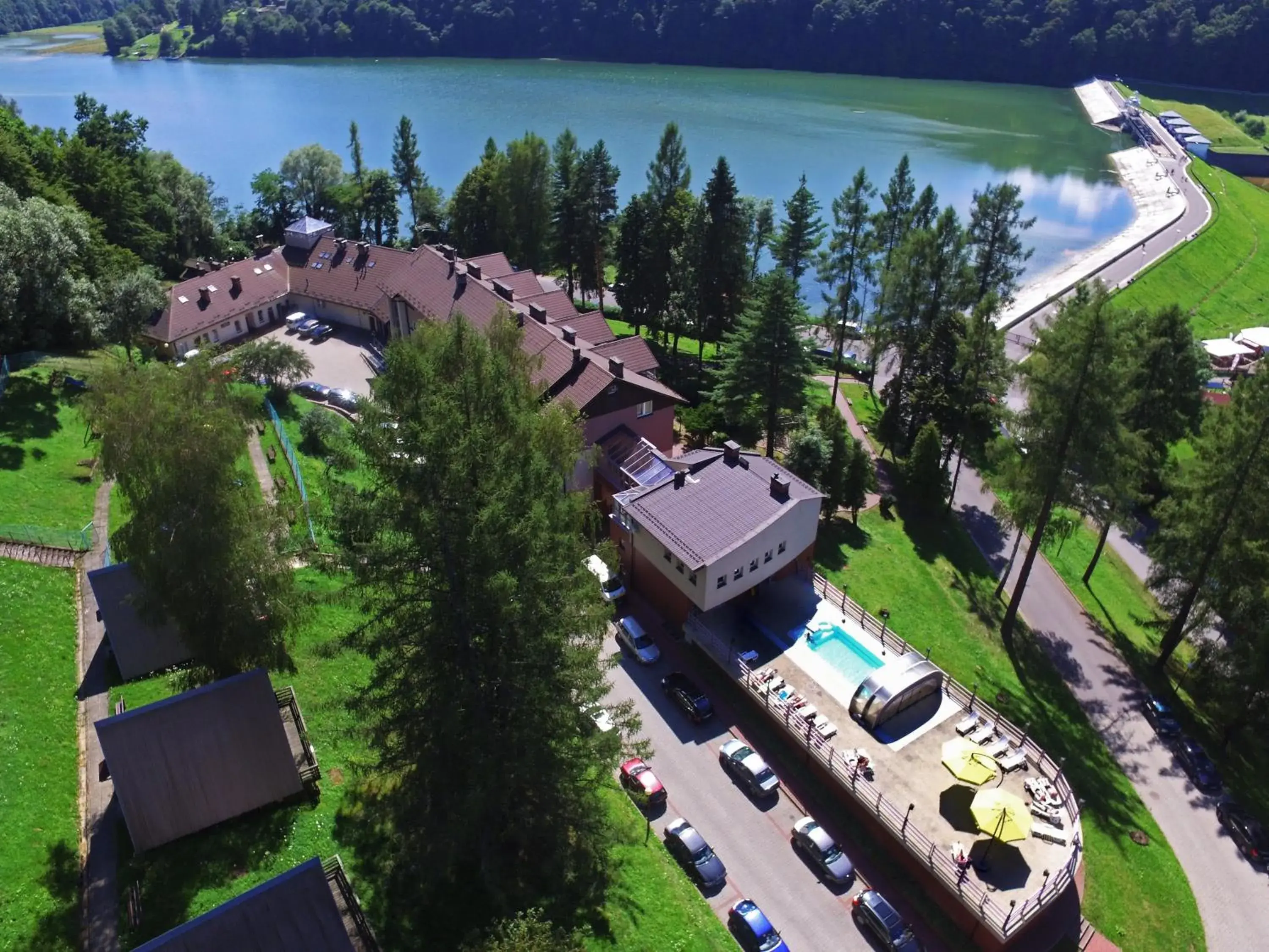 Bird's eye view in Hotel Solina Resort & Spa Bird's eye view in Hotel Solina Resort & Spa