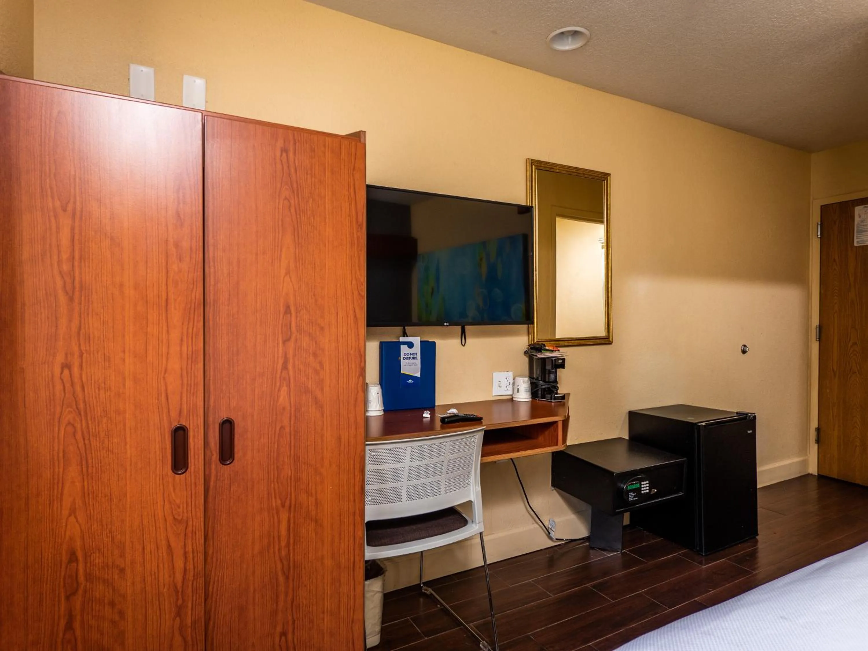 TV and multimedia in Microtel Inn and Suites Ocala