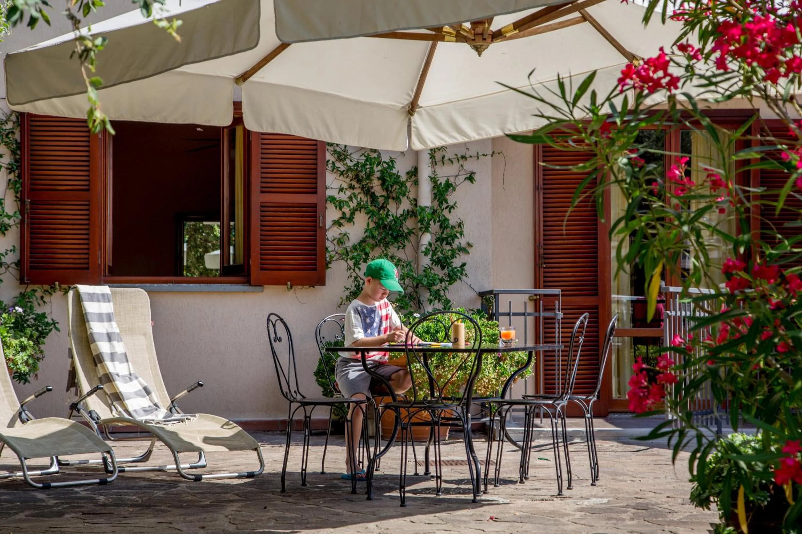 Patio in Valle Del Buttero