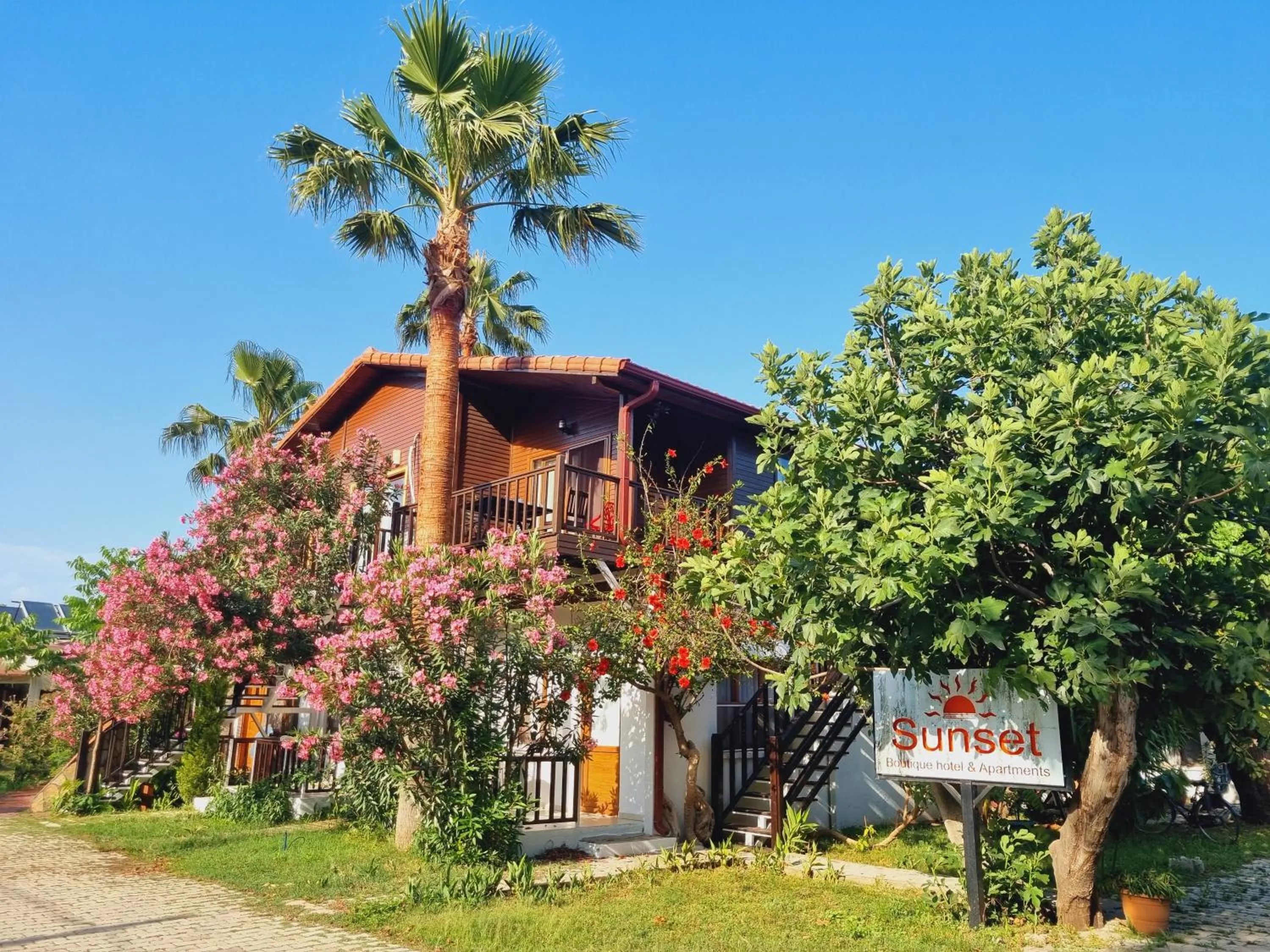 Property building in Sunset Boutique Hotel & Apartments
