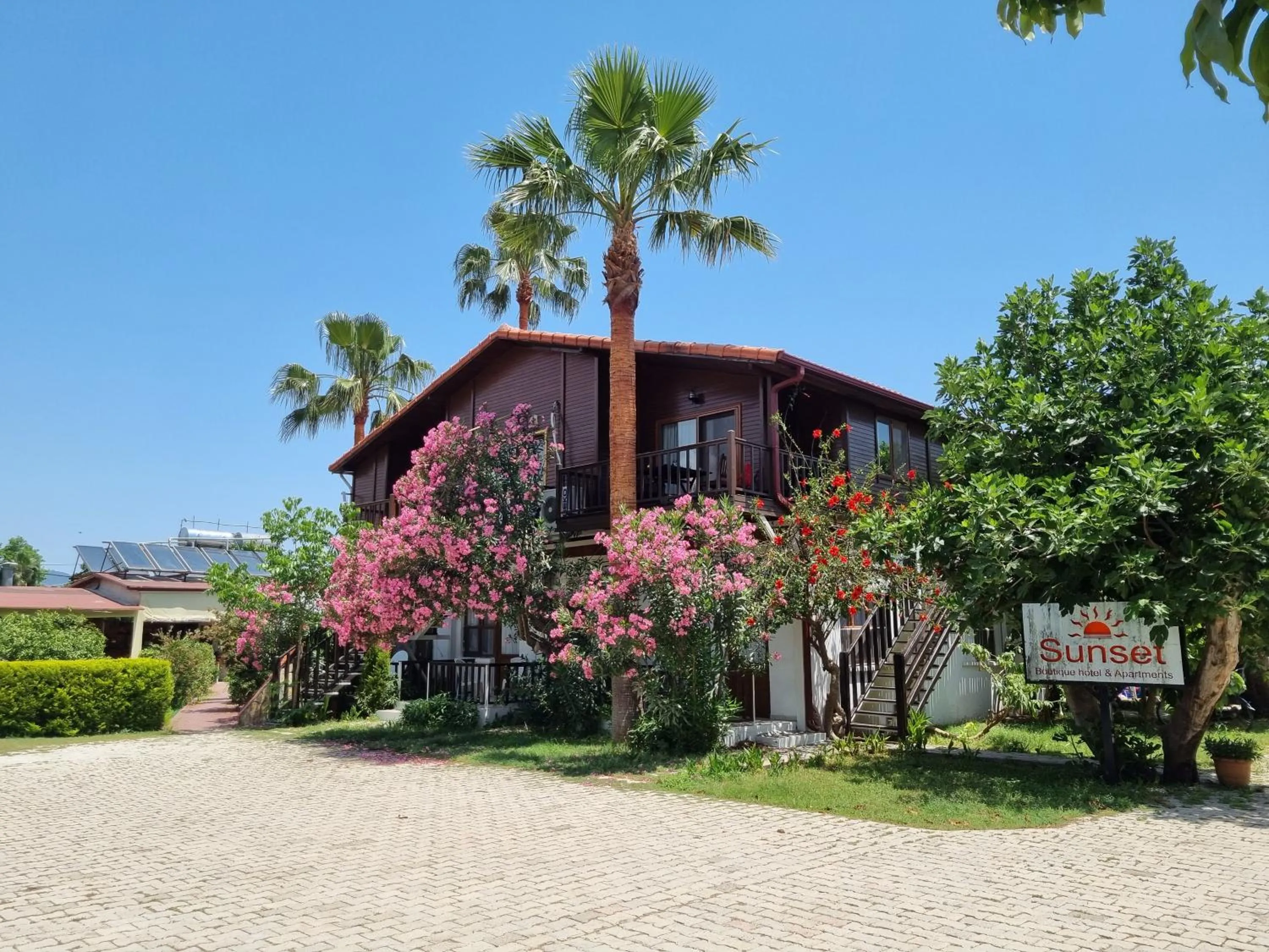 Property building in Sunset Boutique Hotel & Apartments