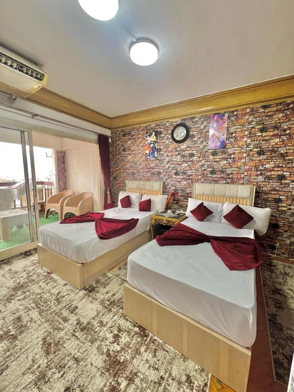 Photo of the whole room, Bed in Nile Star Suites &Apartment