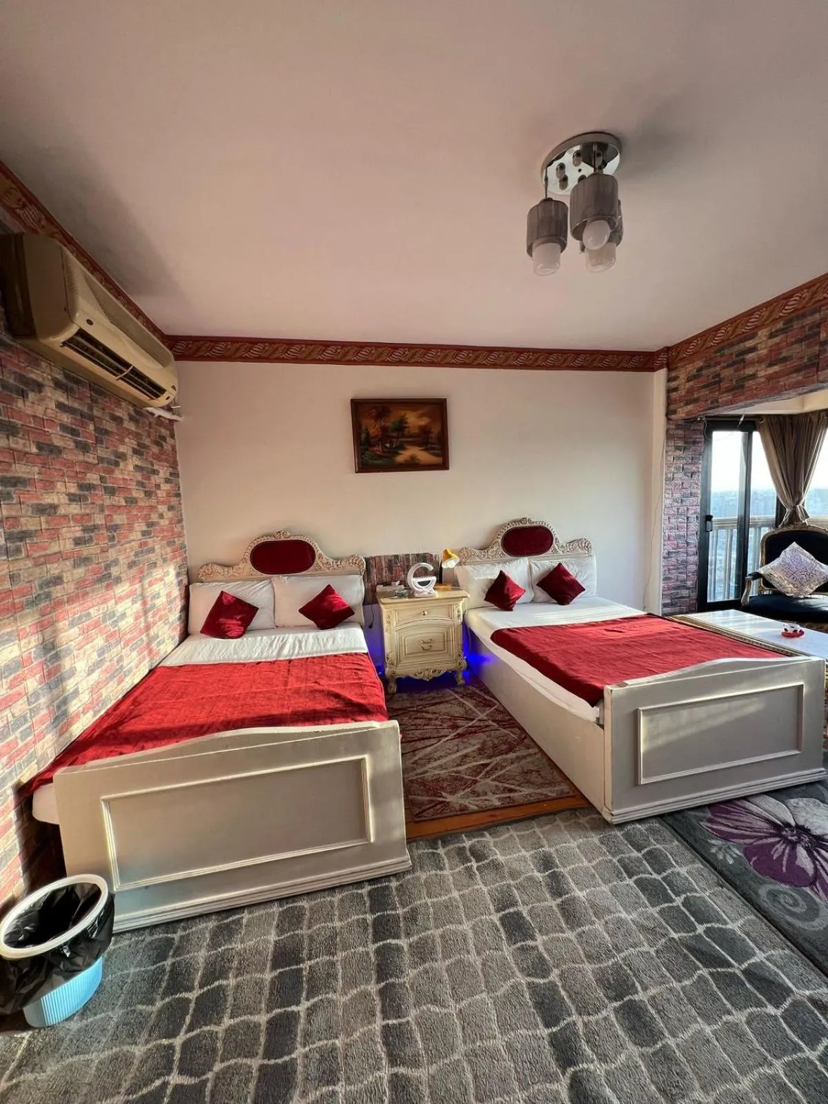 Bed in Nile Star Suites &Apartment