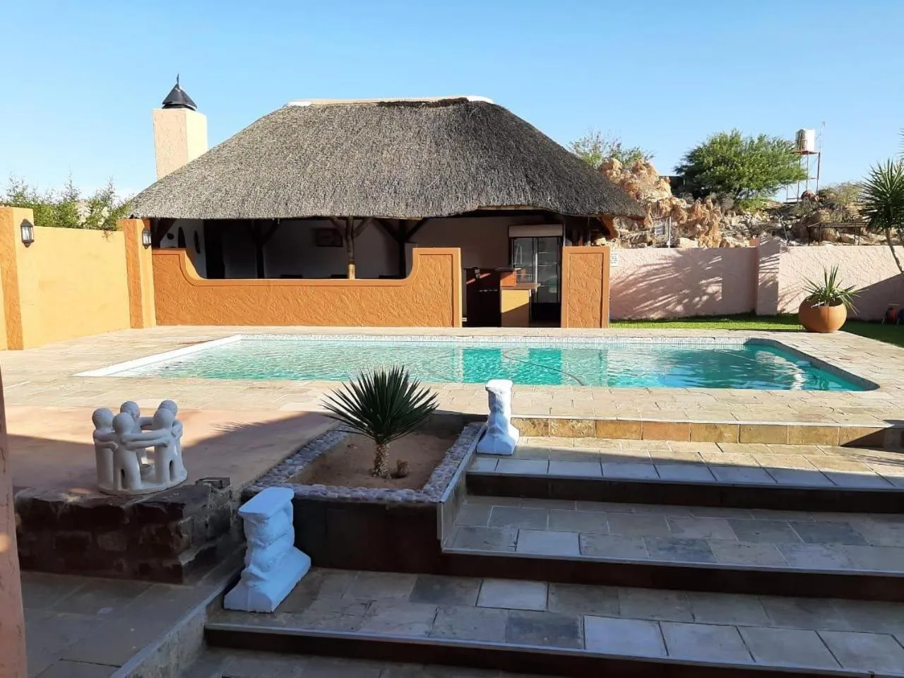 Swimming pool in Goibib Mountain Lodge