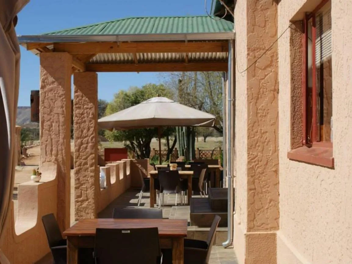 Patio in Goibib Mountain Lodge