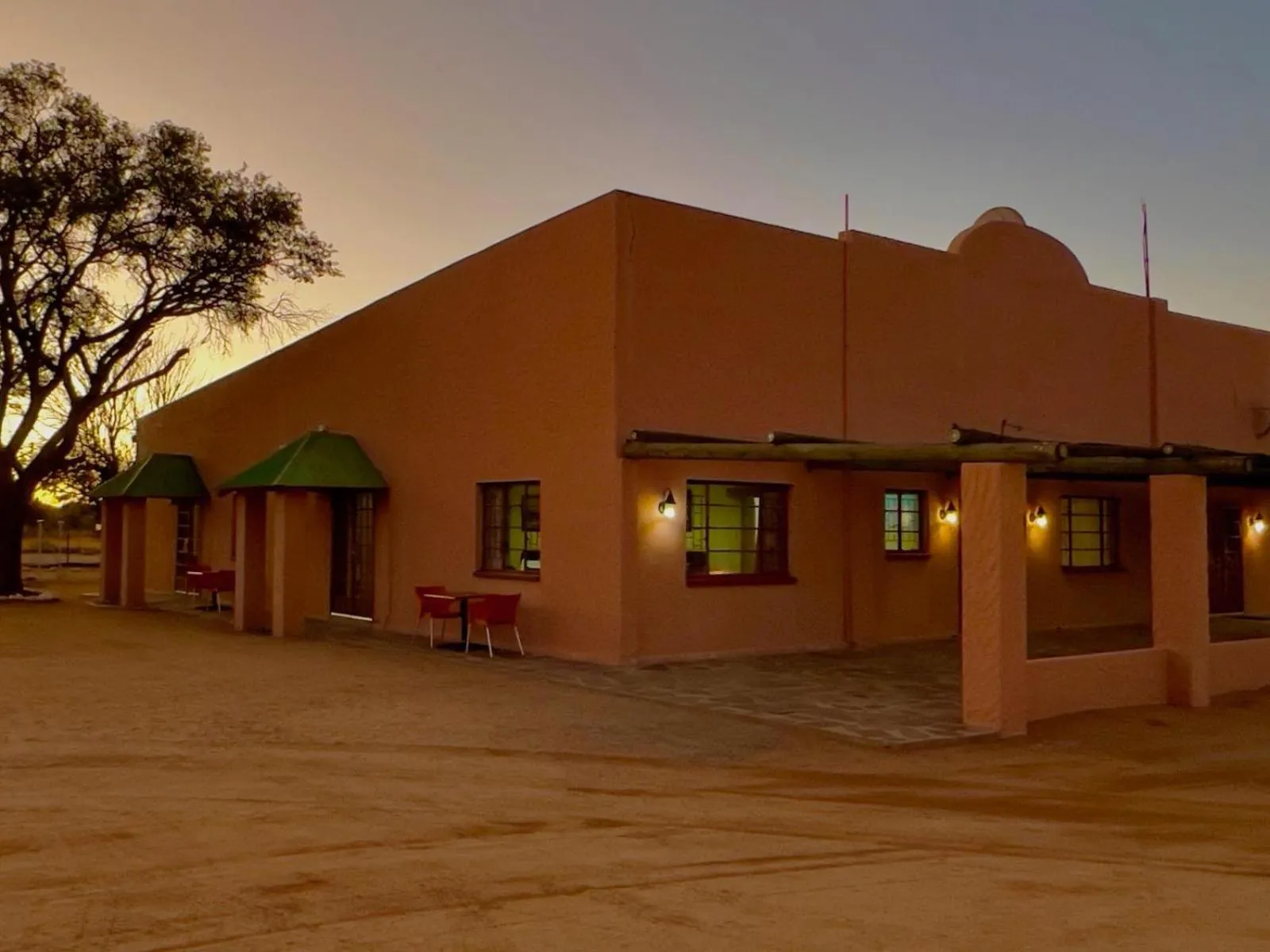 Property building in Goibib Mountain Lodge
