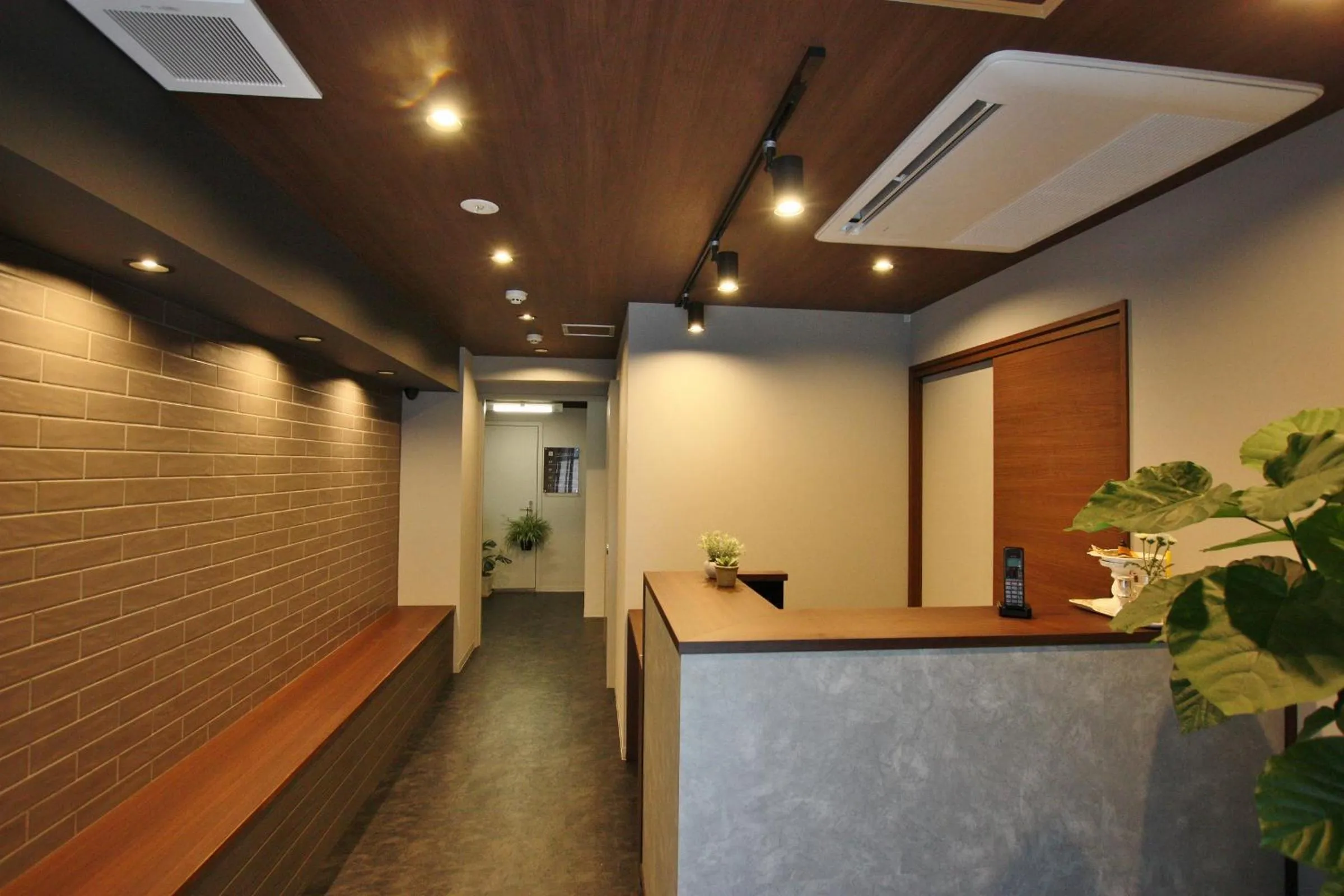 Lobby or reception in Forest inn Tenjinminami