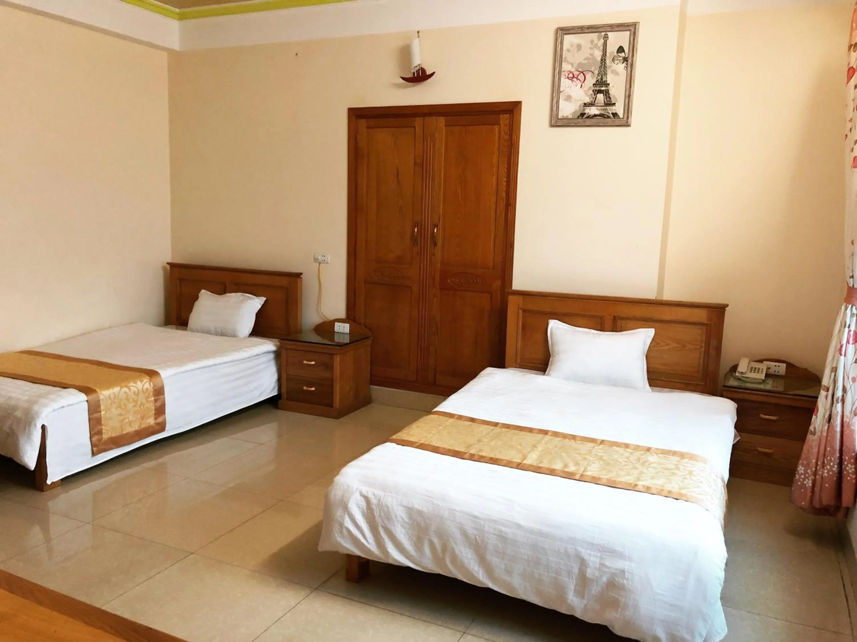 Bed in Thành Trung Hotel