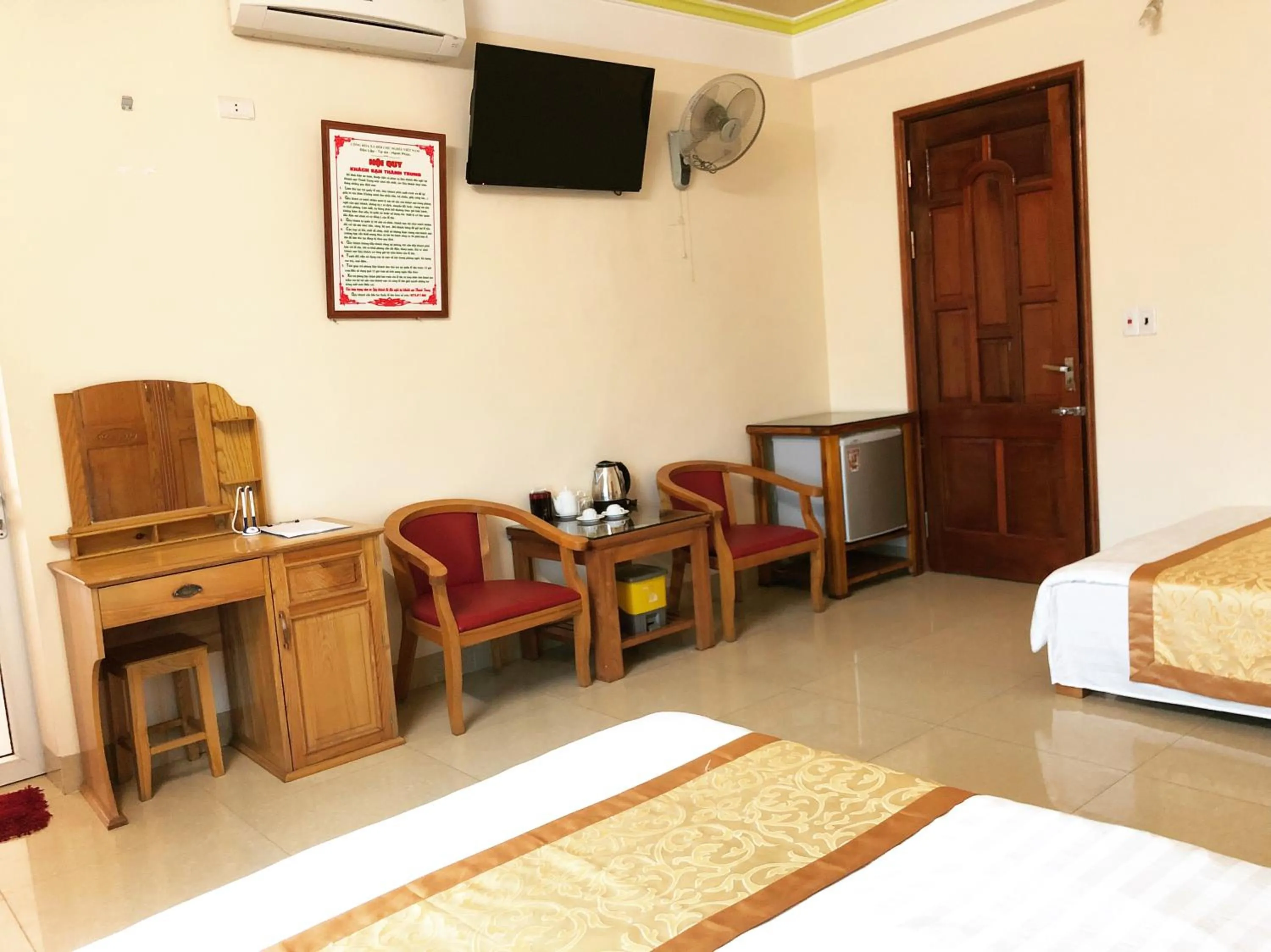 Bed in Thành Trung Hotel