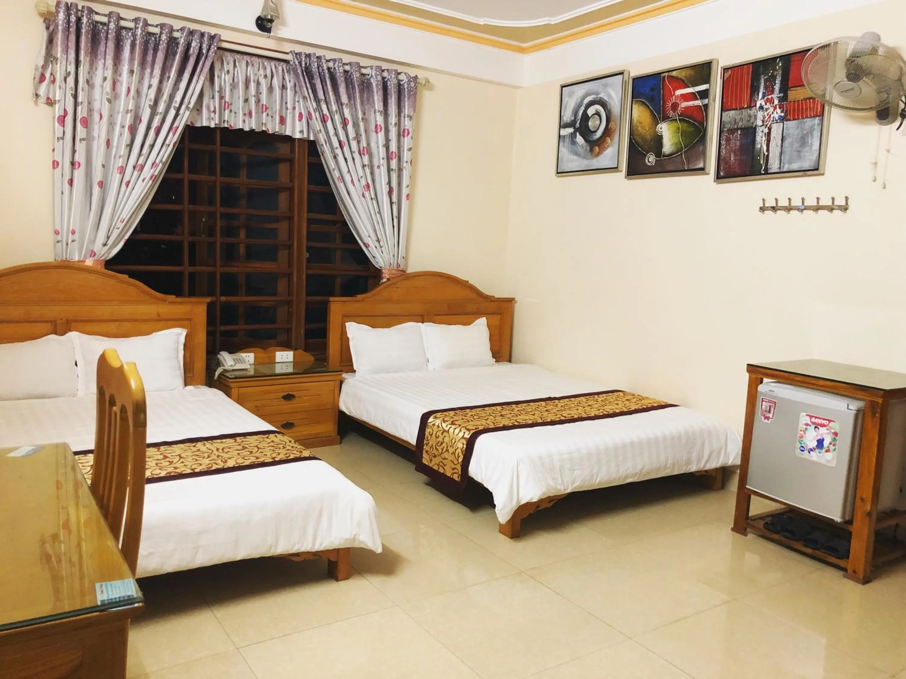 Bed in Thành Trung Hotel