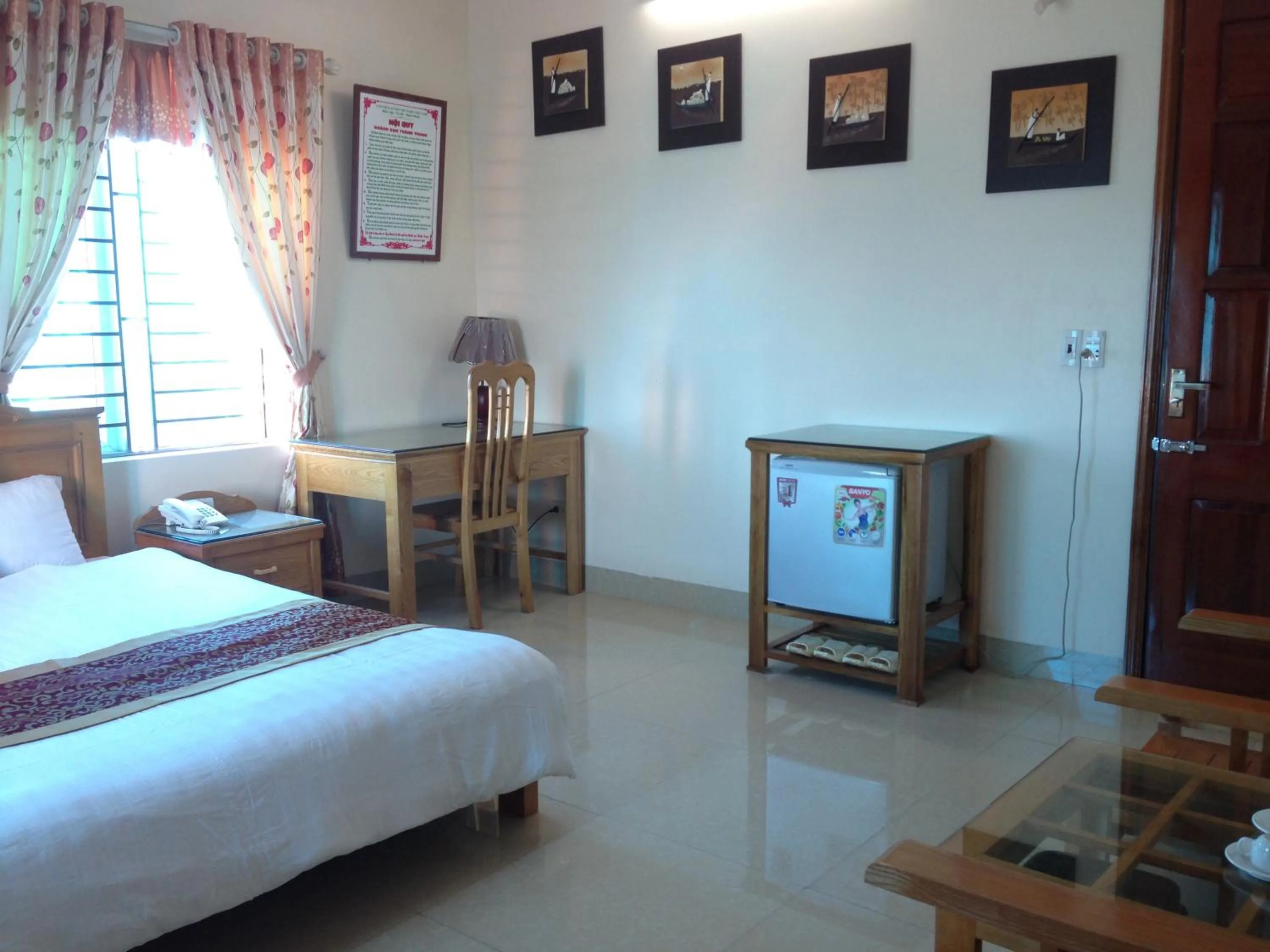 Bed in Thành Trung Hotel