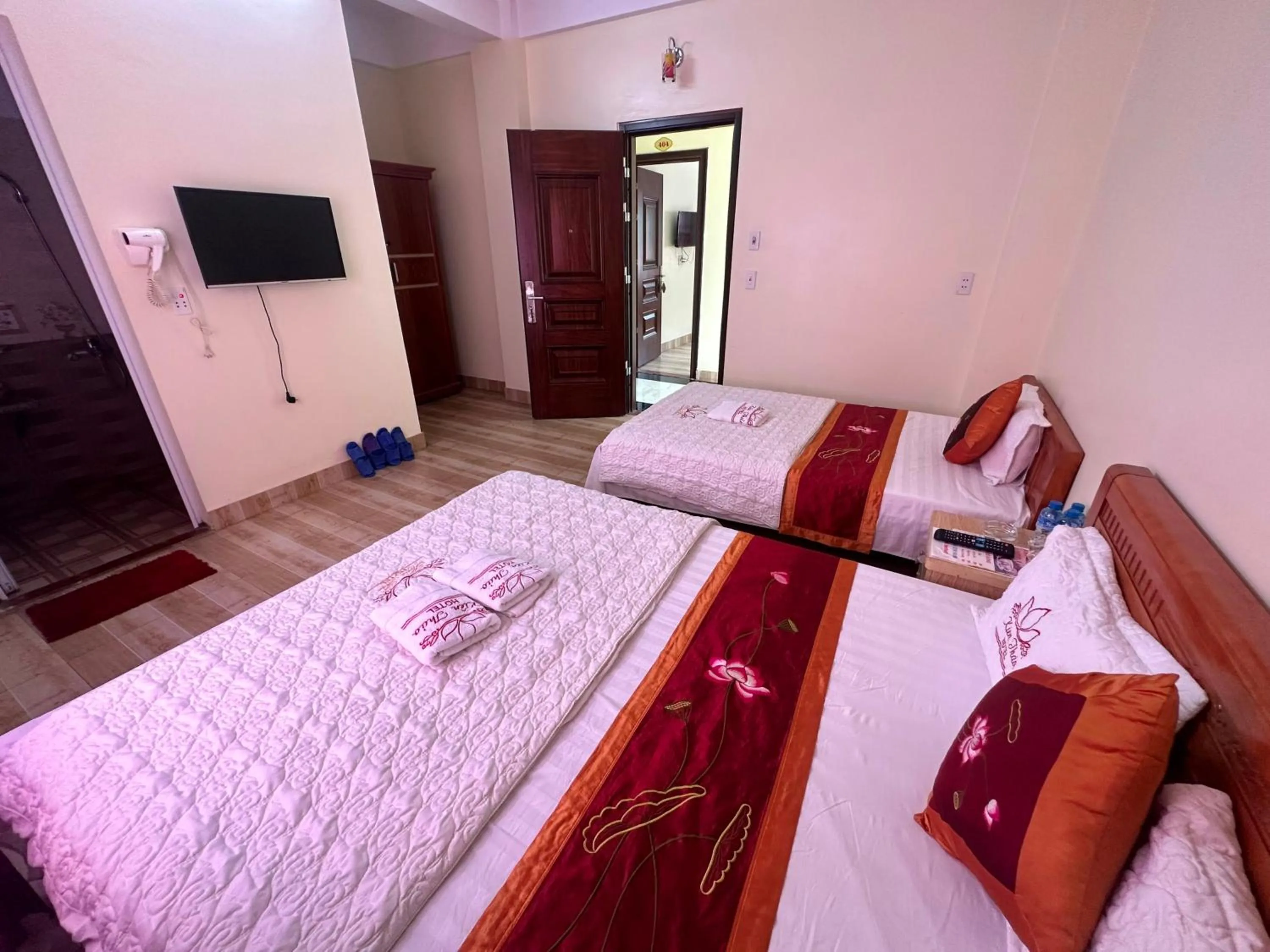 Bedroom, Bed in Kien Thao Hotel