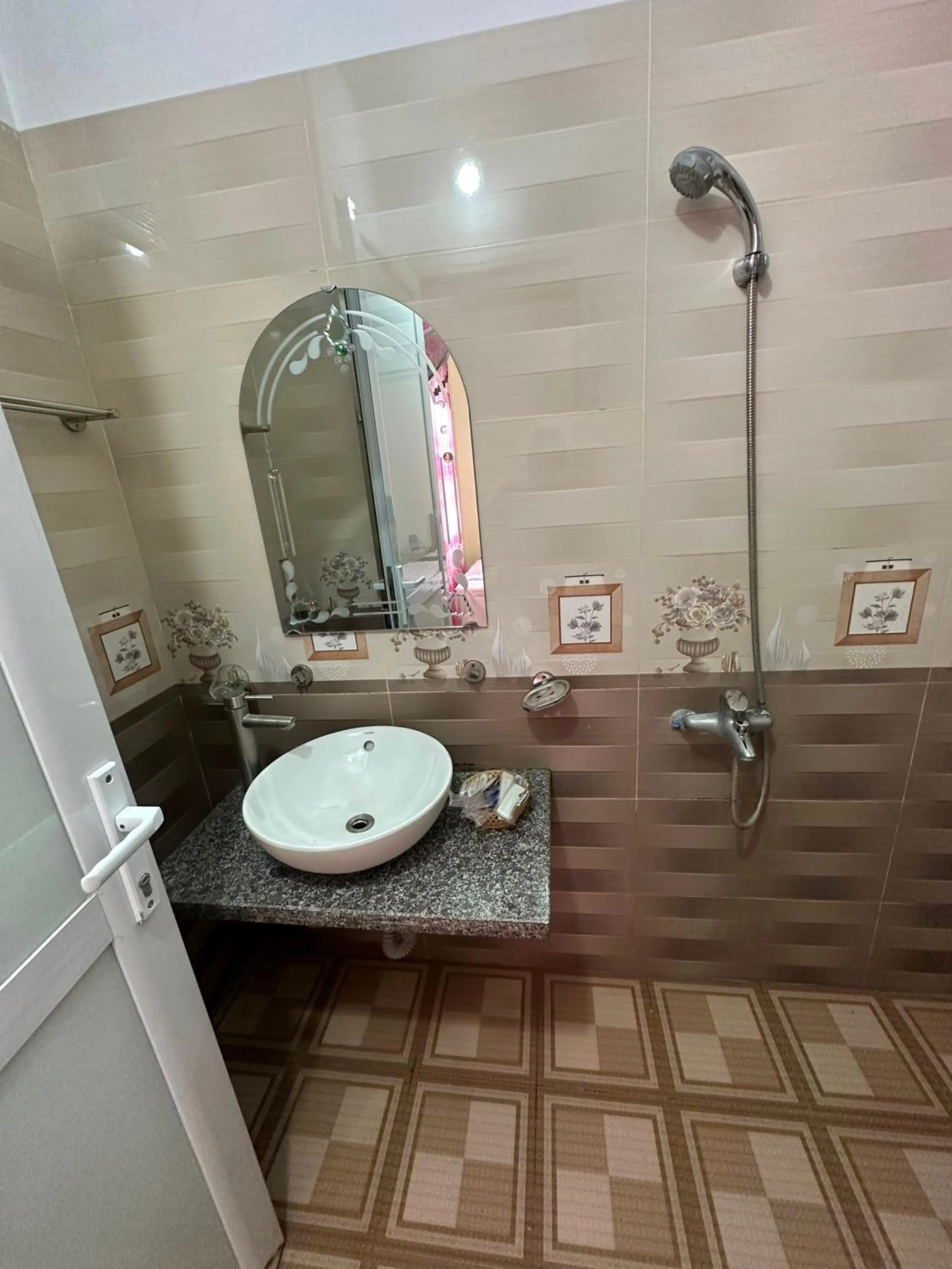 Bathroom in Kien Thao Hotel