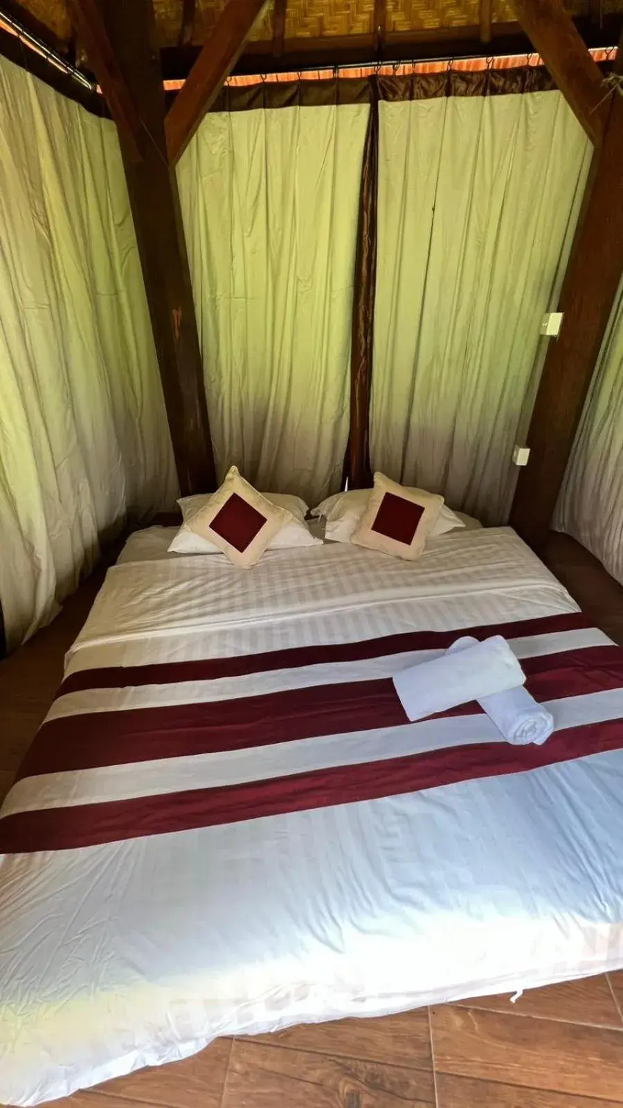 Bed in Mandhasativa Homestay Bed in Mandhasativa Homestay