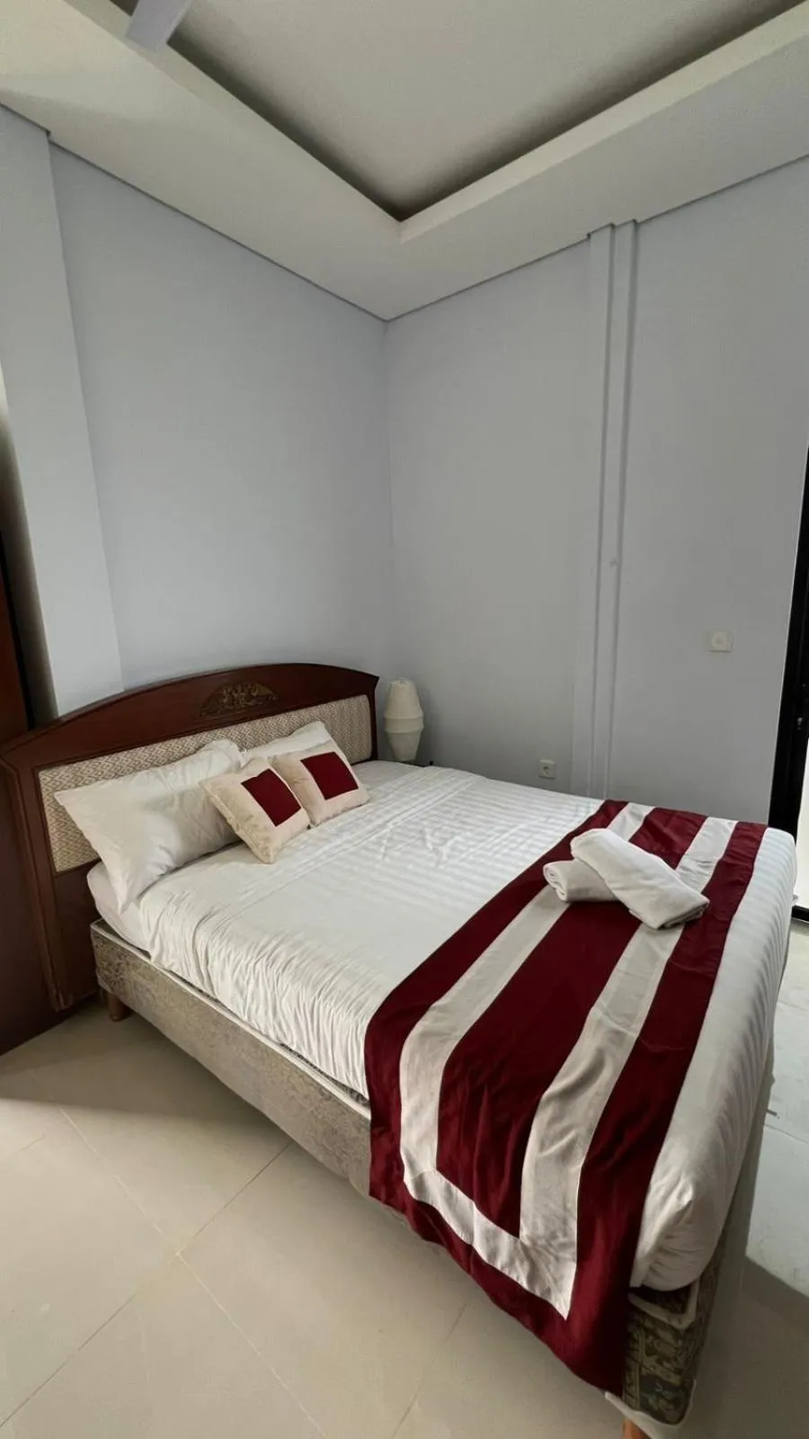 Bed in Mandhasativa Homestay