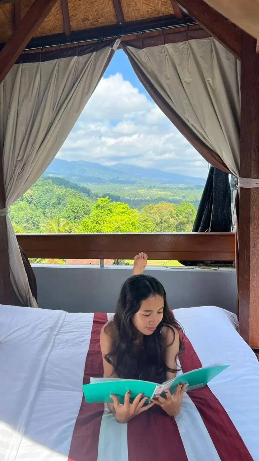 Bed in Mandhasativa Homestay Bed in Mandhasativa Homestay