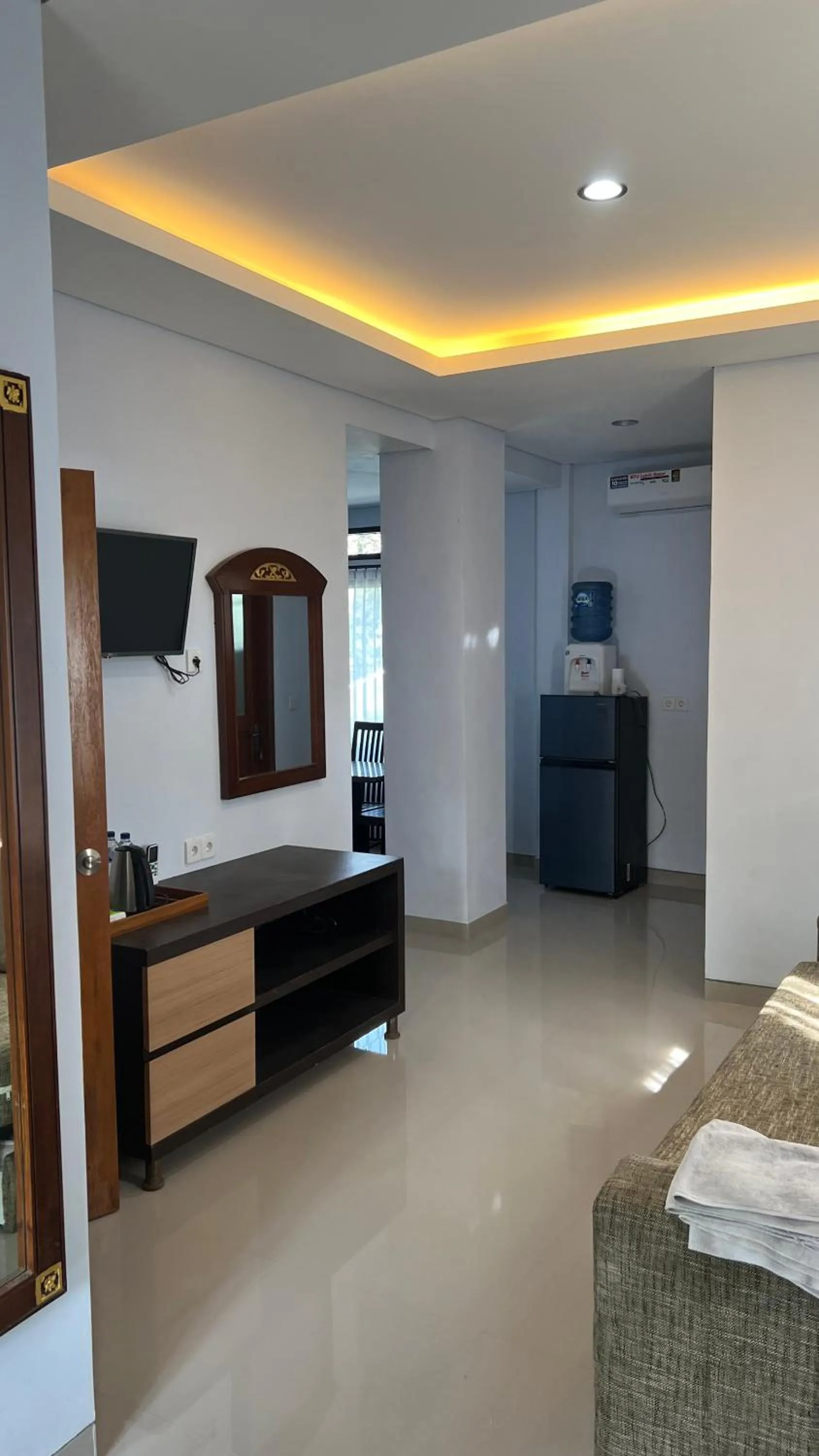 Bed in Mandhasativa Homestay