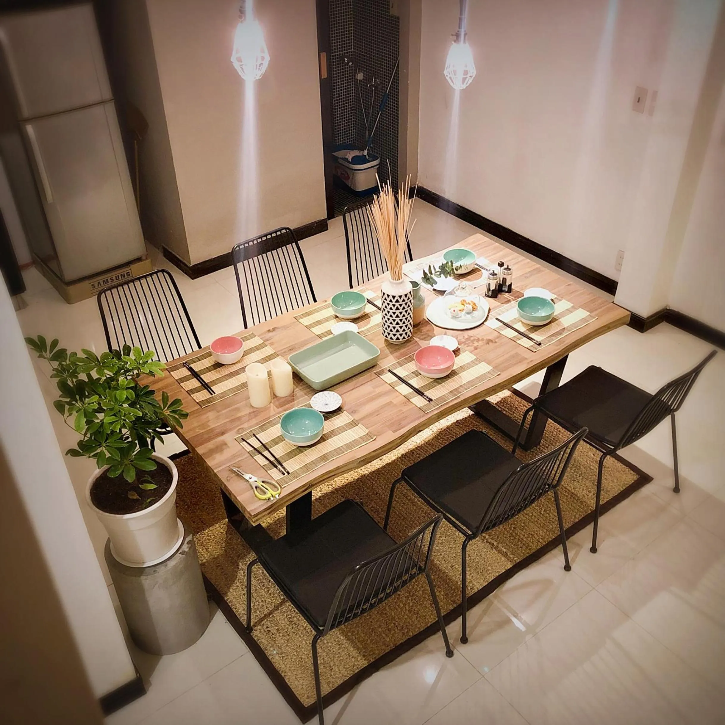 Dining area in AYA Homestay