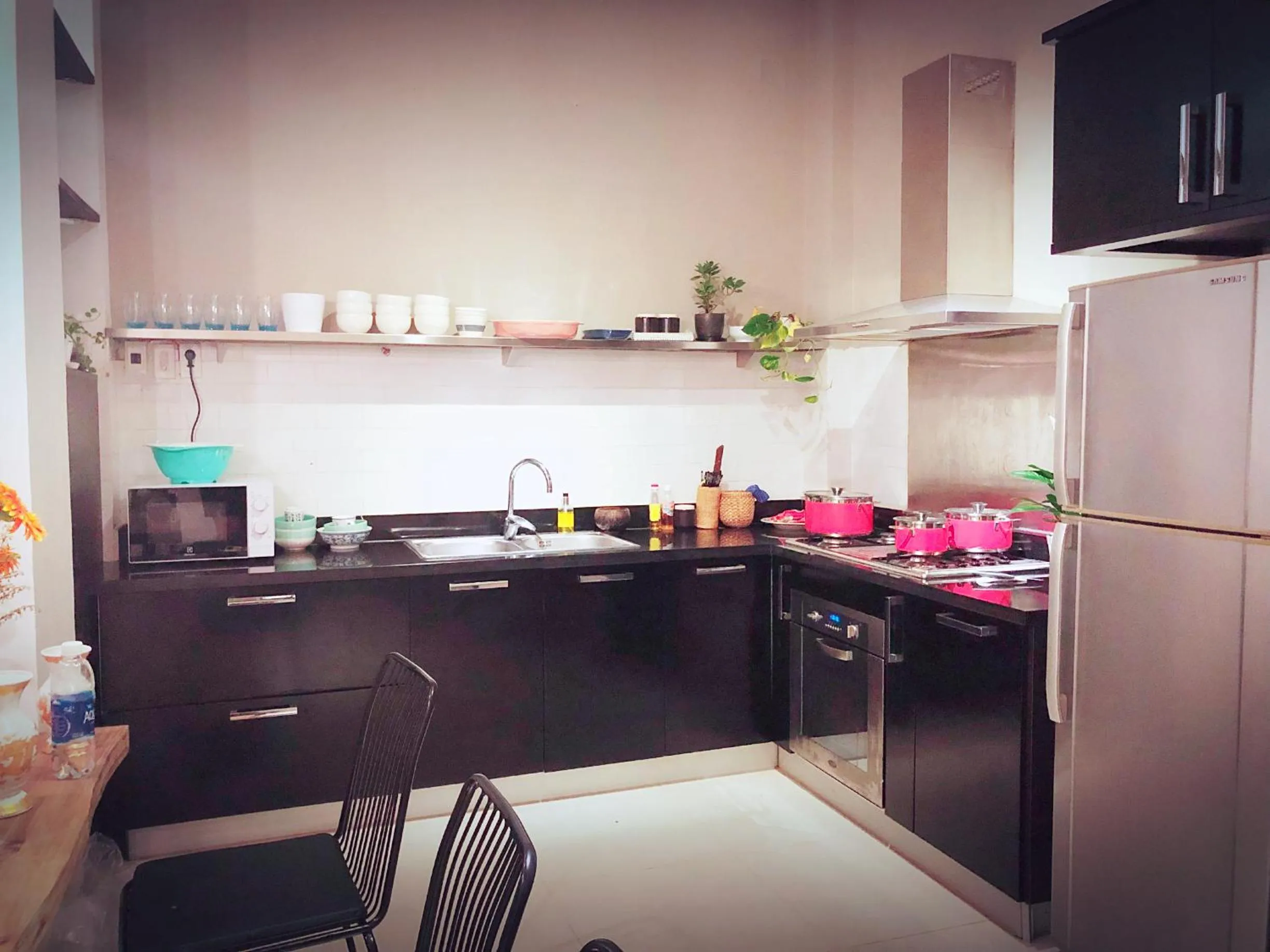 Kitchen or kitchenette in AYA Homestay