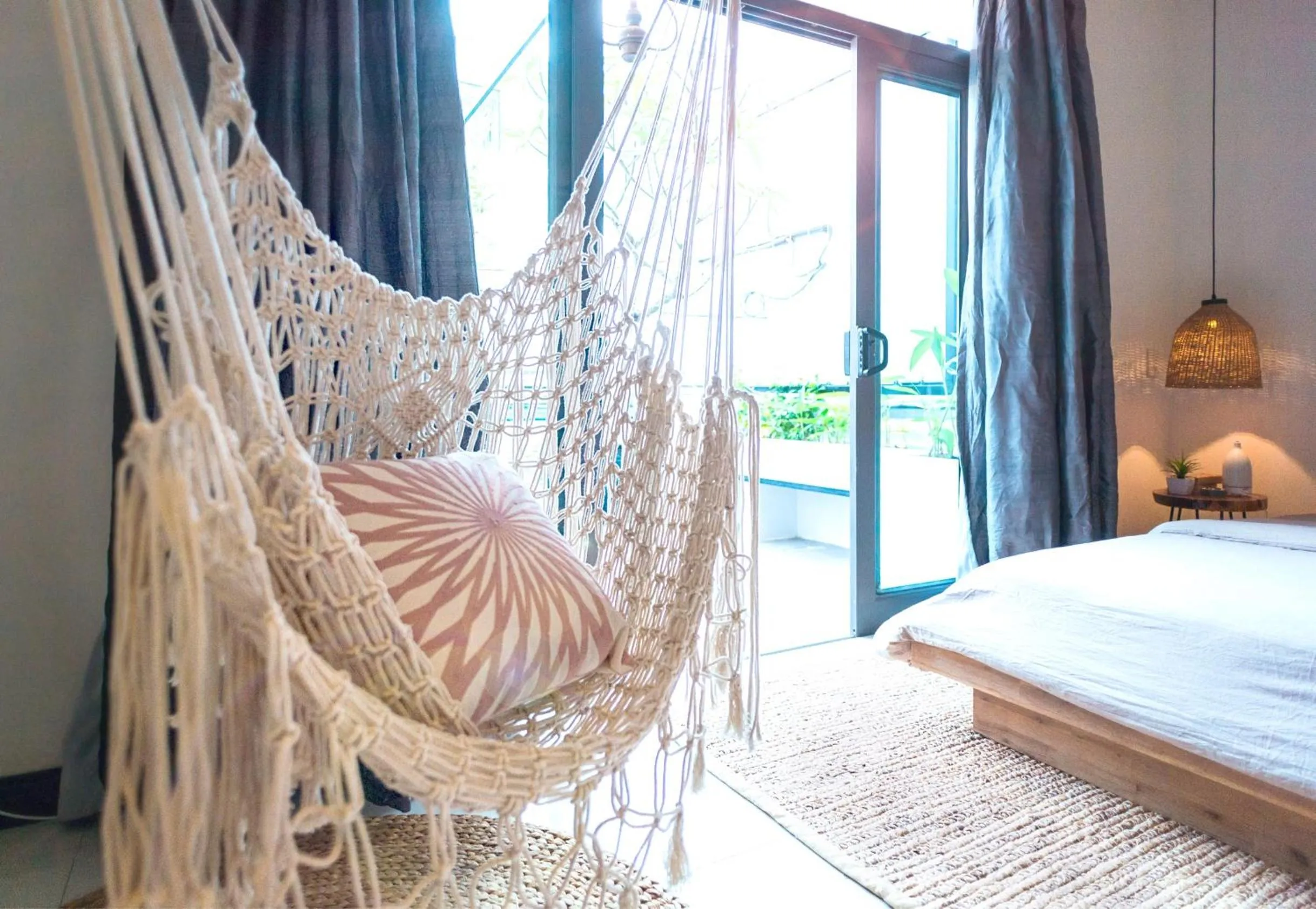 Decorative detail, Bed in AYA Homestay