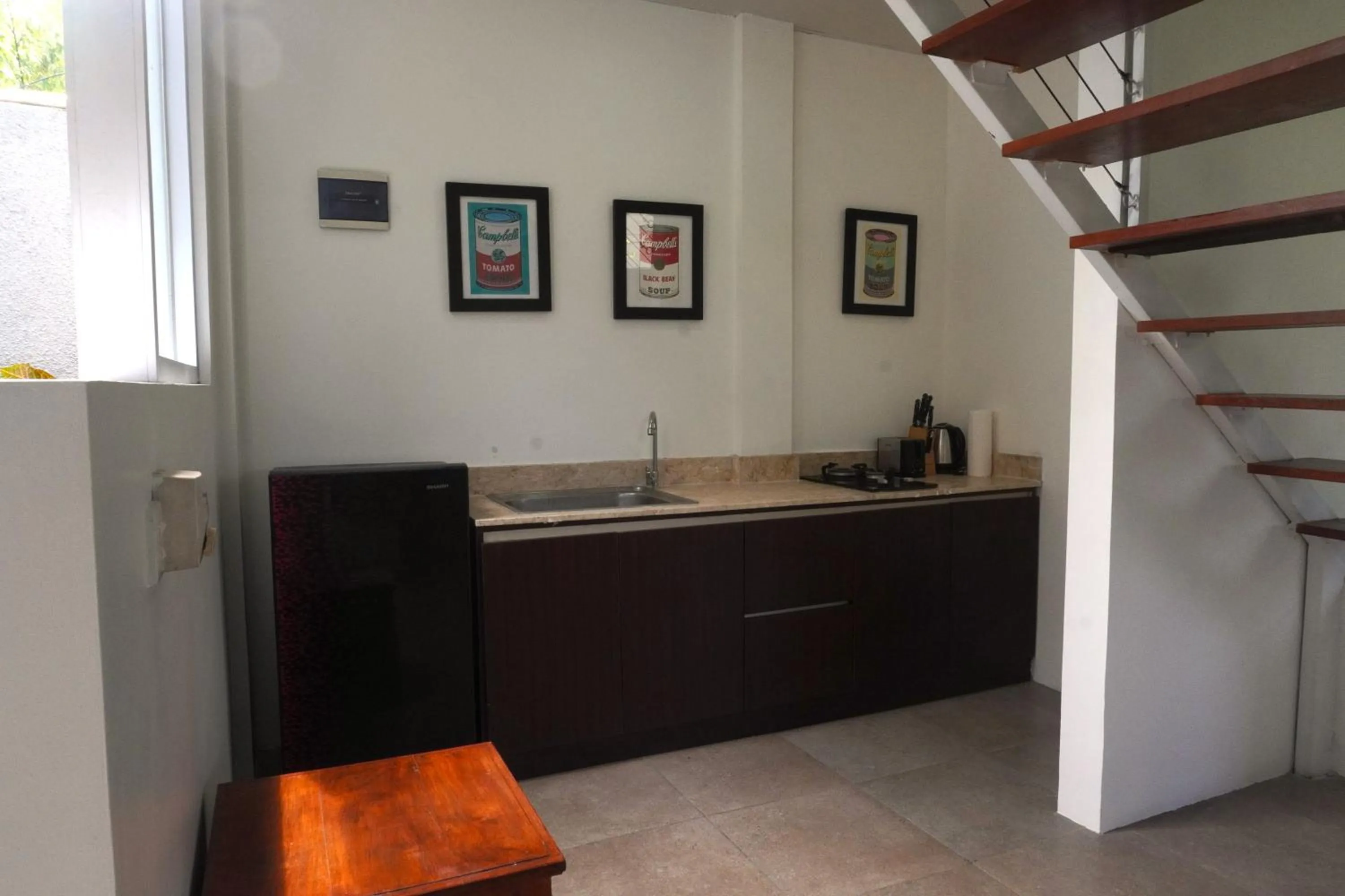 Living room in The Lumbung Wood Villa