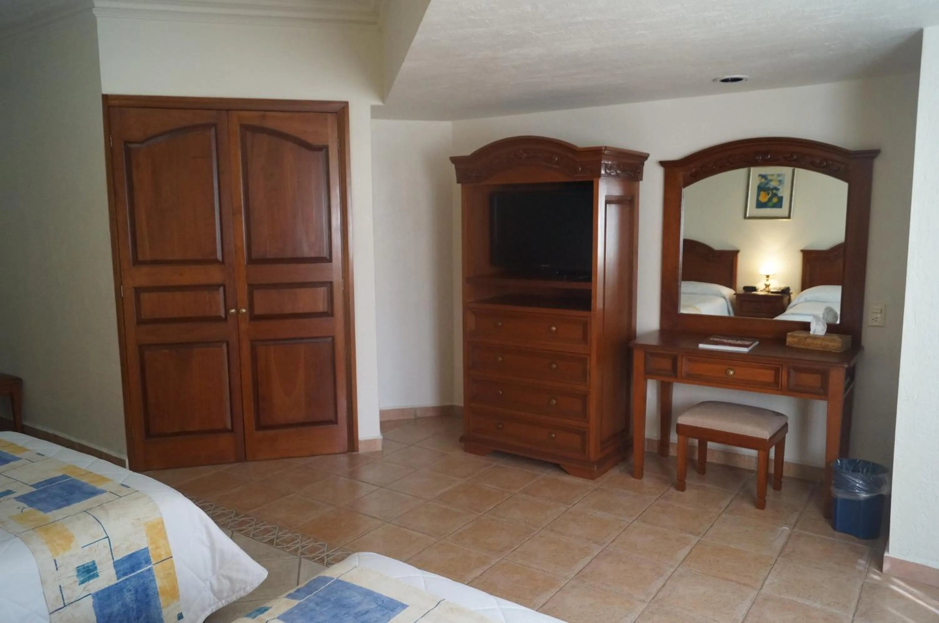 Bed in Hotel Argento