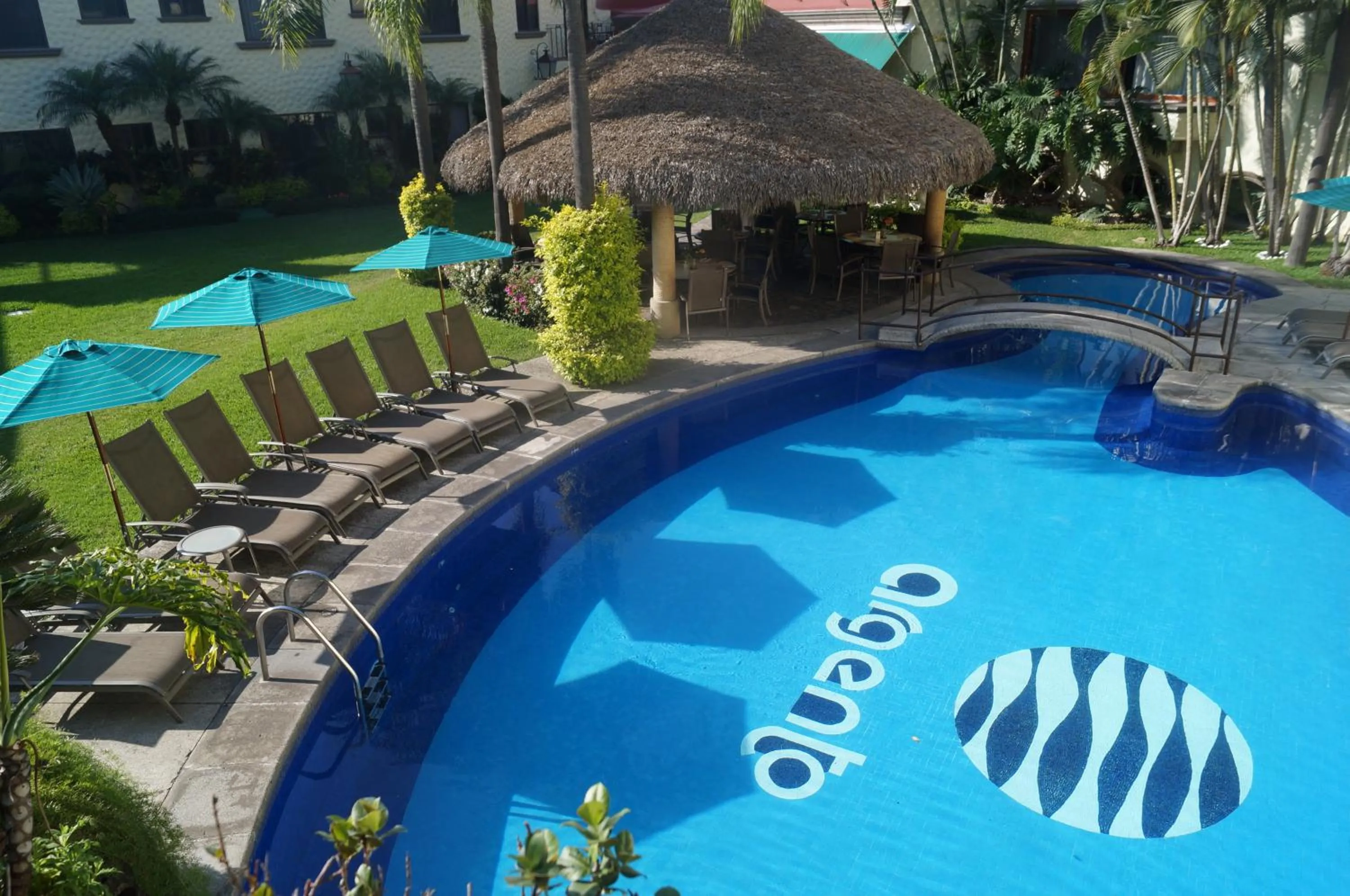 Swimming pool in Hotel Argento